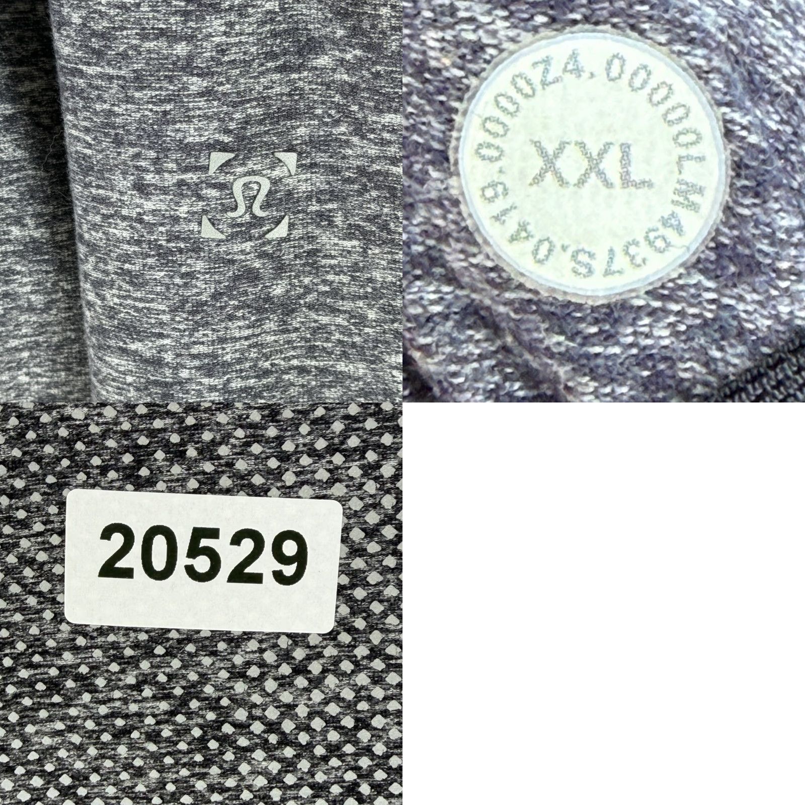 Lululemon Lululemon Mens XXL Full Zip Hooded Jacket Heathered Grey Athletic Performance Size US XXL / EU 58 / 5 - 8 Thumbnail