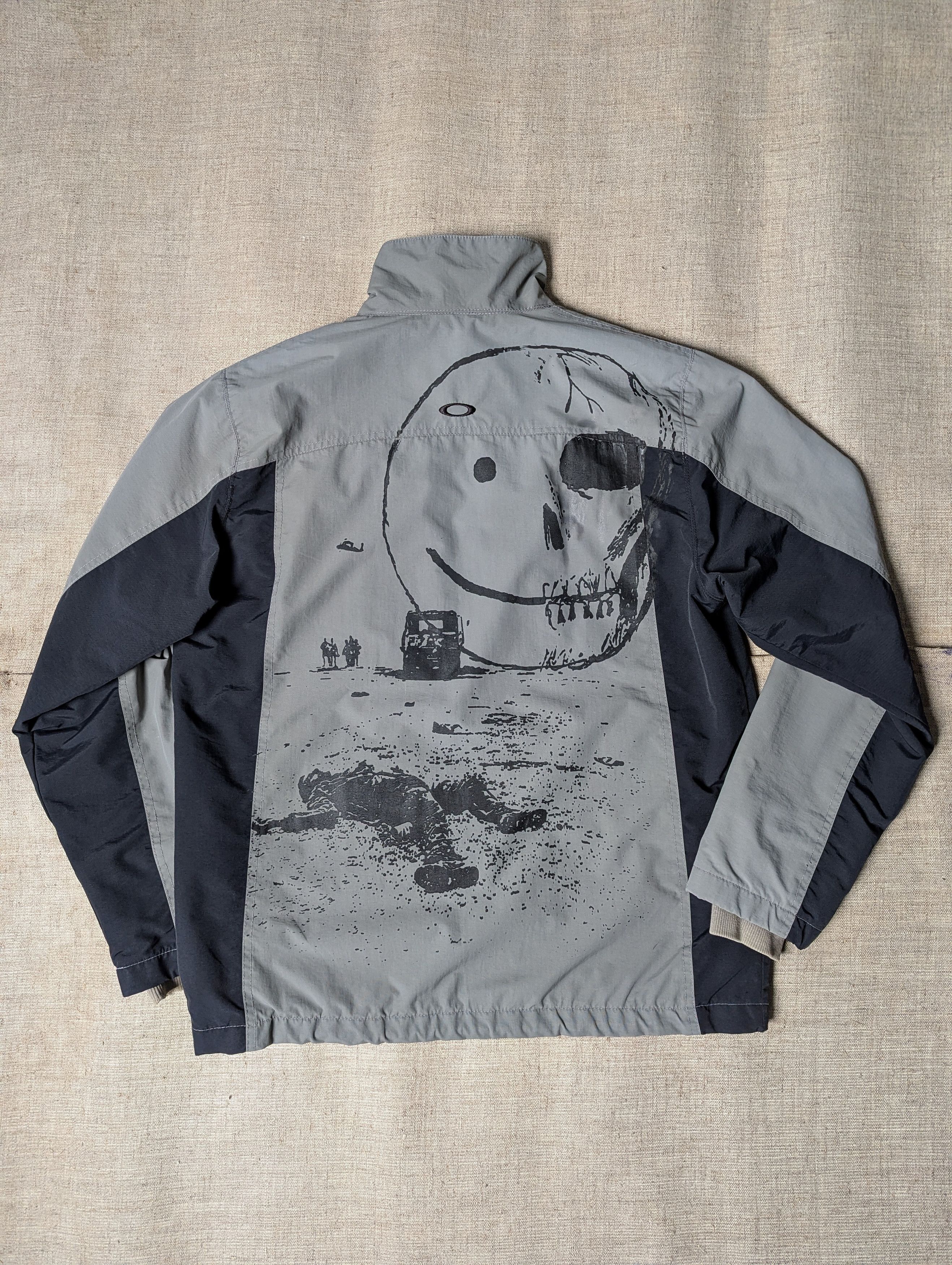 Oakley 00s Oakley Handprinted Mock Neck Jacket Size US M / EU 48-50 / 2 - 6 Thumbnail