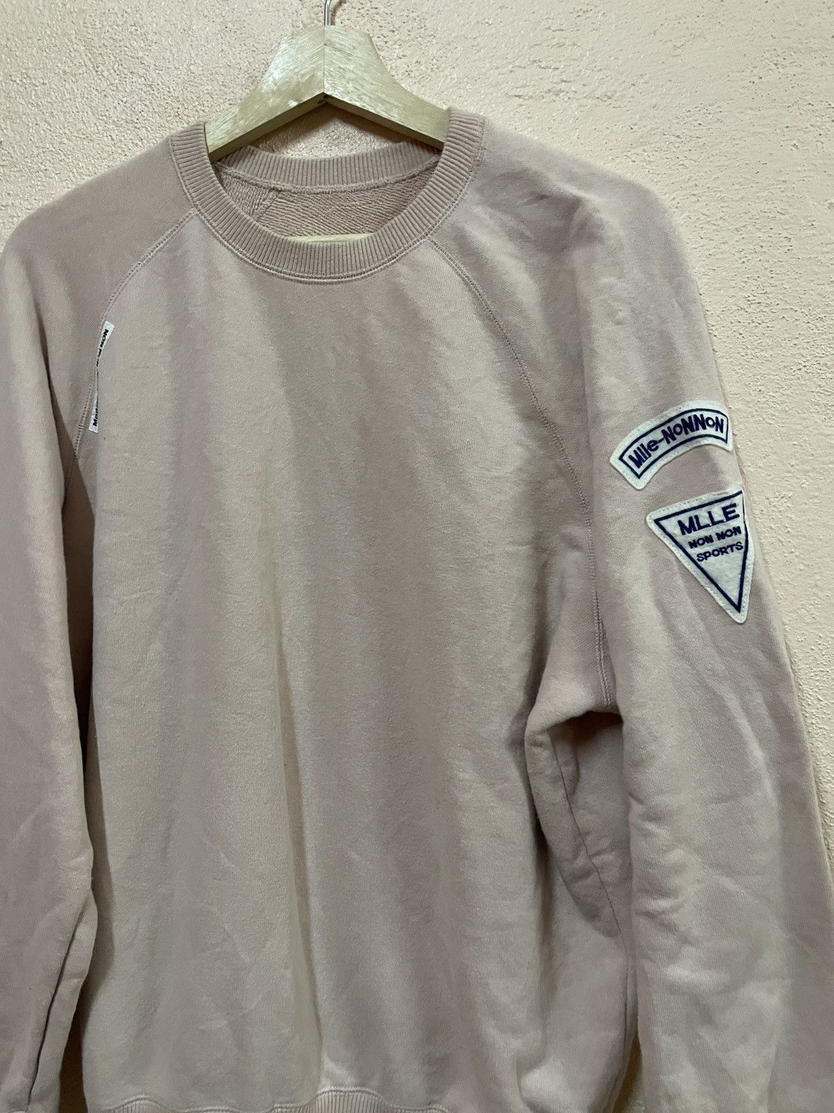 If Six Was Nine × Japanese Brand × Mademoiselle Non Non Mademoiselle Non Non Papas Japan Sports Sweatshirt Big logo Size US L / EU 52-54 / 3 - 4 Thumbnail