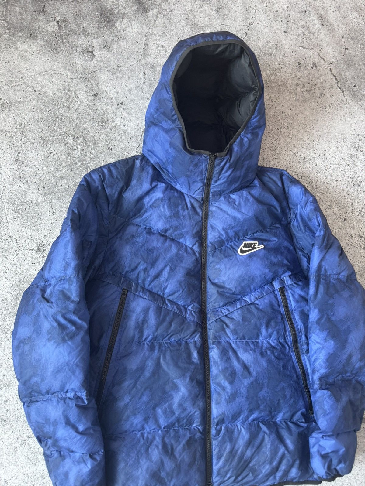 Nike Nike Down Jacket Puffer Drill Drip Big Swoosh Size US XL / EU 56 / 4 - 3 Thumbnail