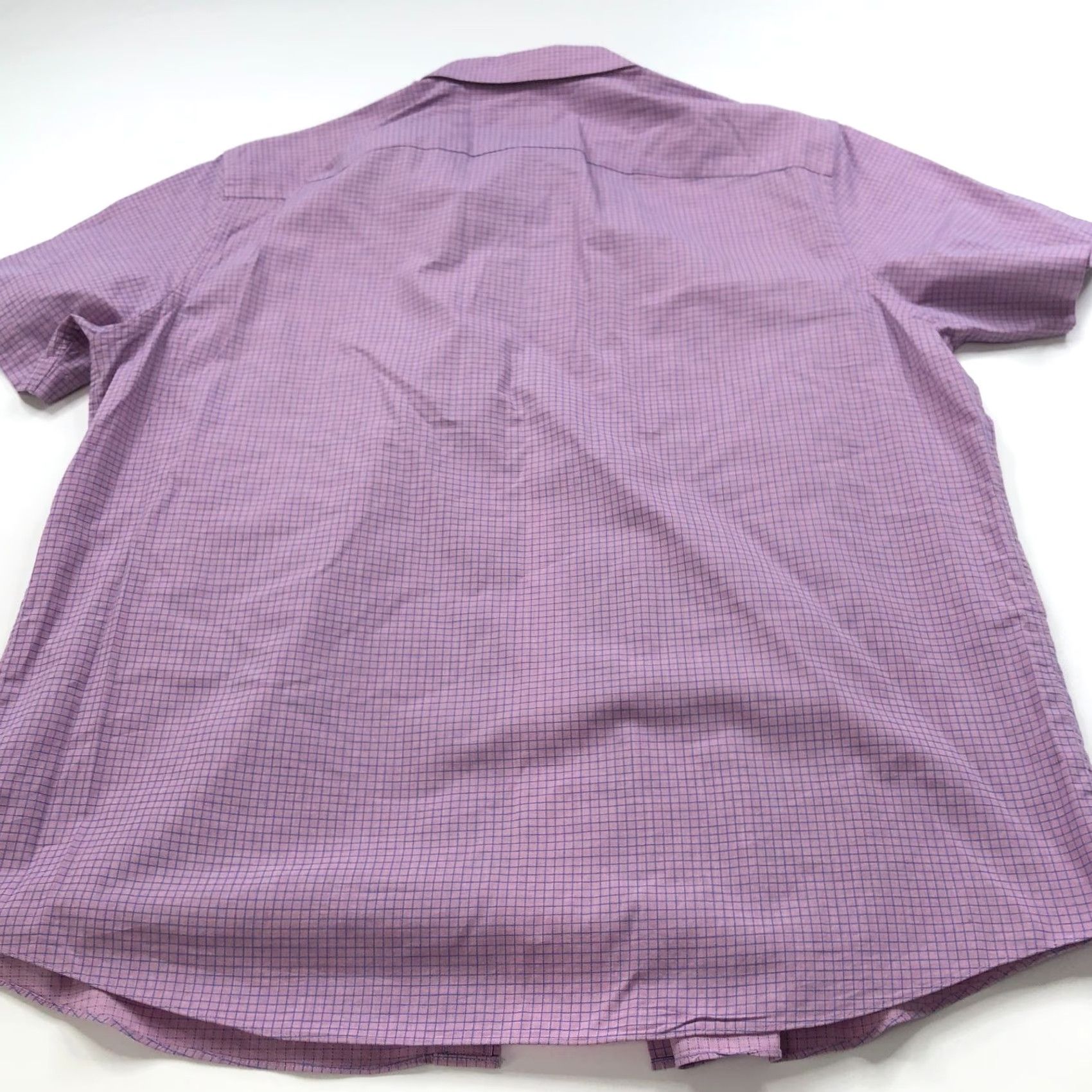 UNTUCKit UNTUCKit Slim Fit XXL 100% Cotton Button Collared Shirt Pink Blue, Long Sleeve, Plaid, Button-Up, Casual, Men, 2XL Size US XXL / EU 58 / 5 - 5 Thumbnail