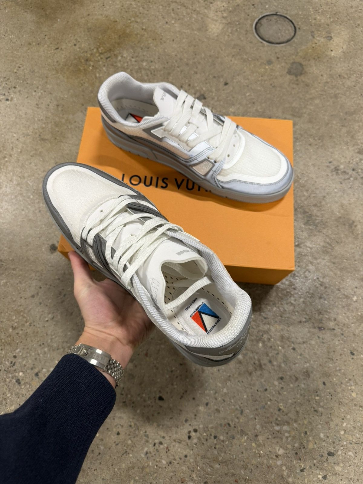 Louis Vuitton Louis Vuitton Americas Cup Edition Trainer Sneaker NEW 1400$ Size US 12 / EU 45 - 6 Thumbnail