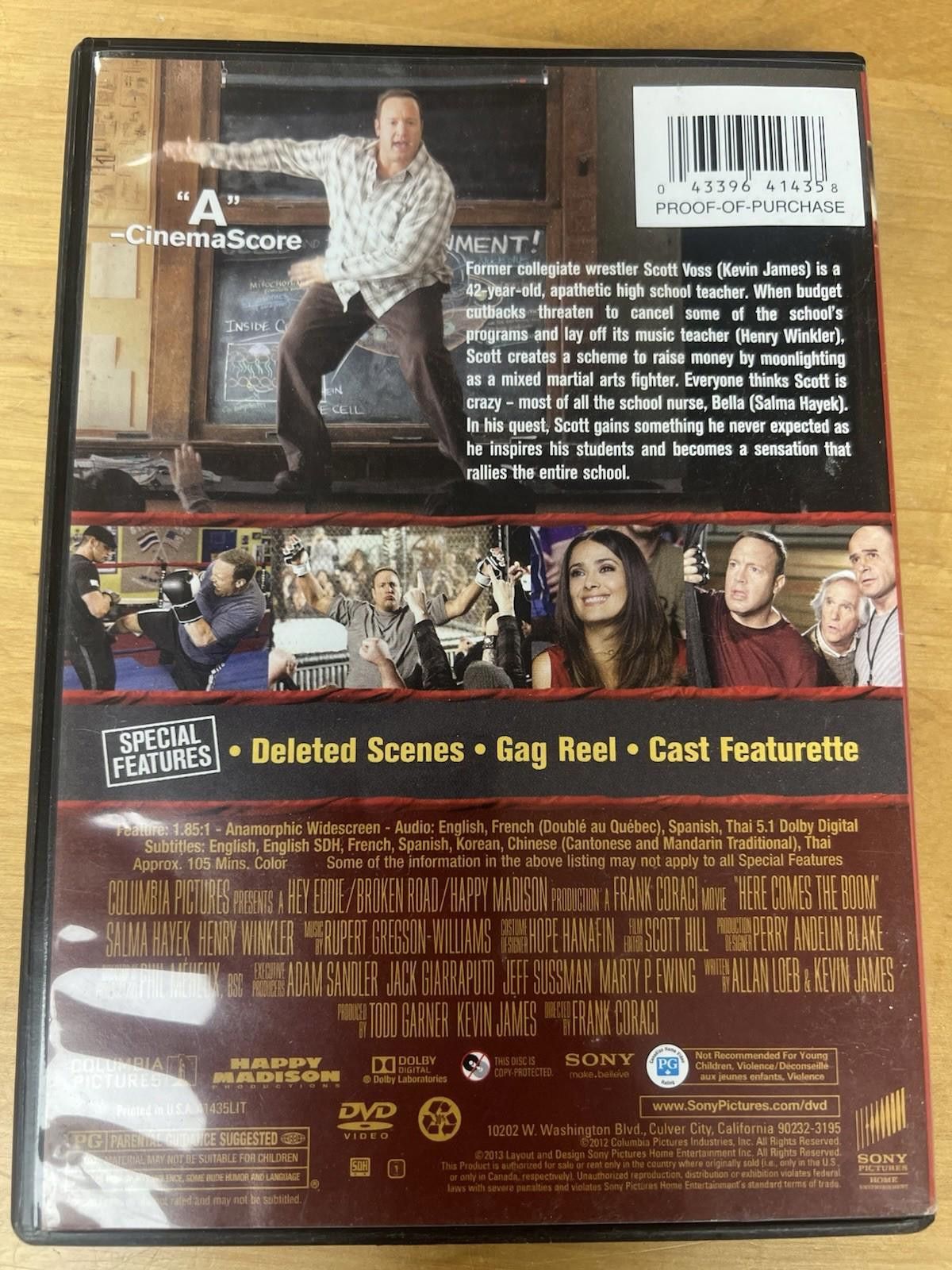Other Here Comes the Boom (DVD, 2012) Size ONE SIZE - 10 Thumbnail