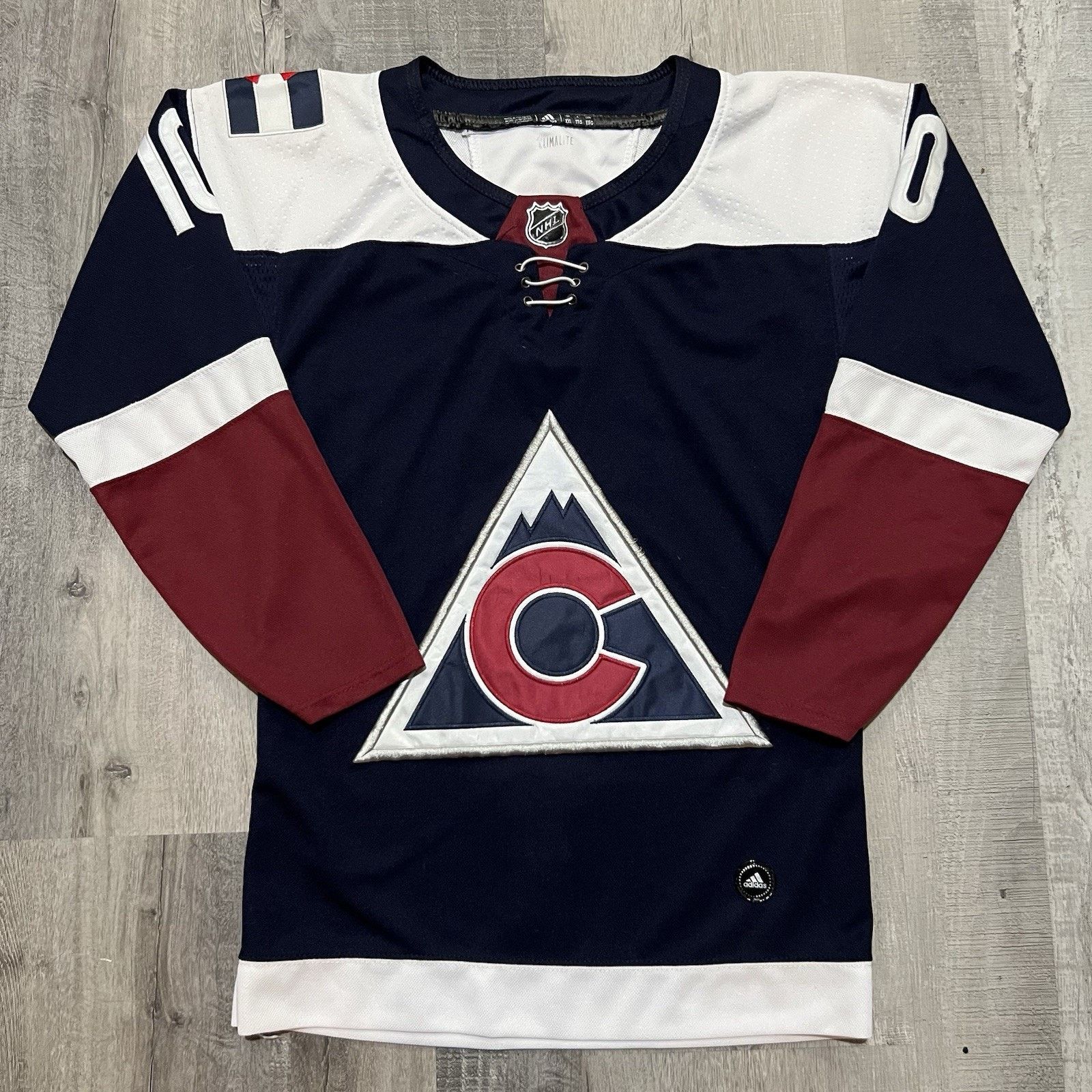 Adidas Colorado Avalanche Adidas Boulder Strong Hockey Jersey 2XL Size XXL / US 16-18 / IT 52-54 - 1 Thumbnail