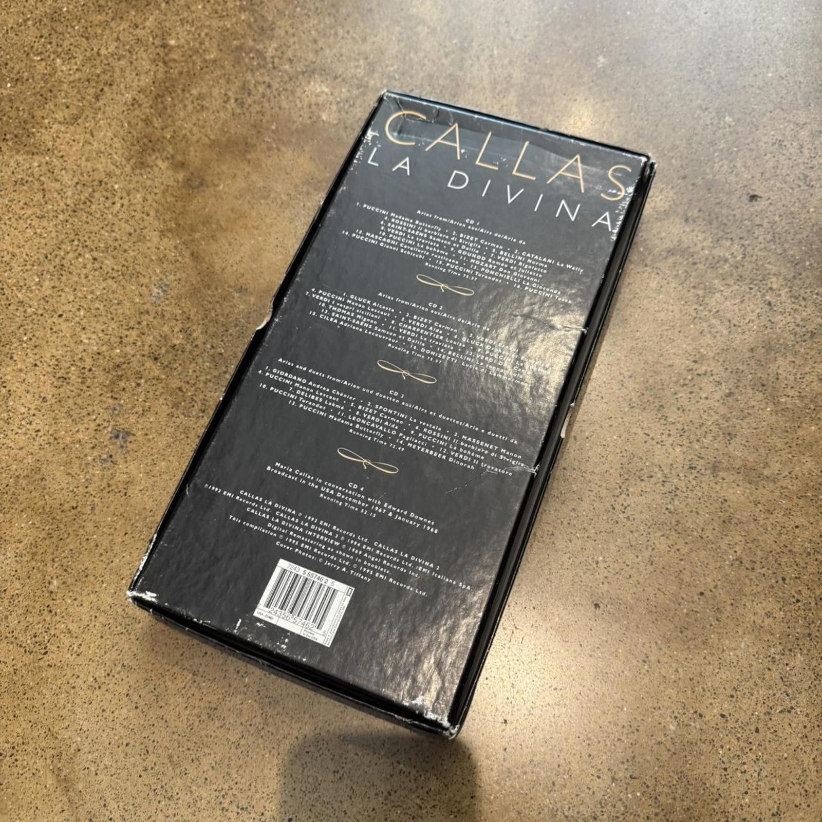 Other Callas La Divina Complete CD Box Set Size ONE SIZE - 6 Thumbnail