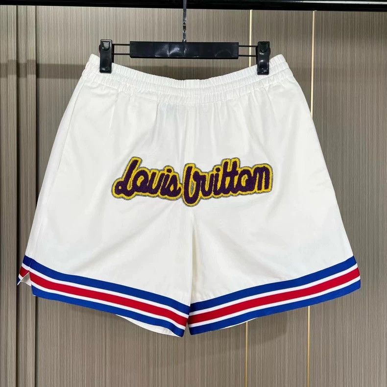 Louis Vuitton Louis Vuitton size s NBA Flocked Alphabet Shorts 2501-Nexta Size US 28 / EU 44 - 1 Thumbnail