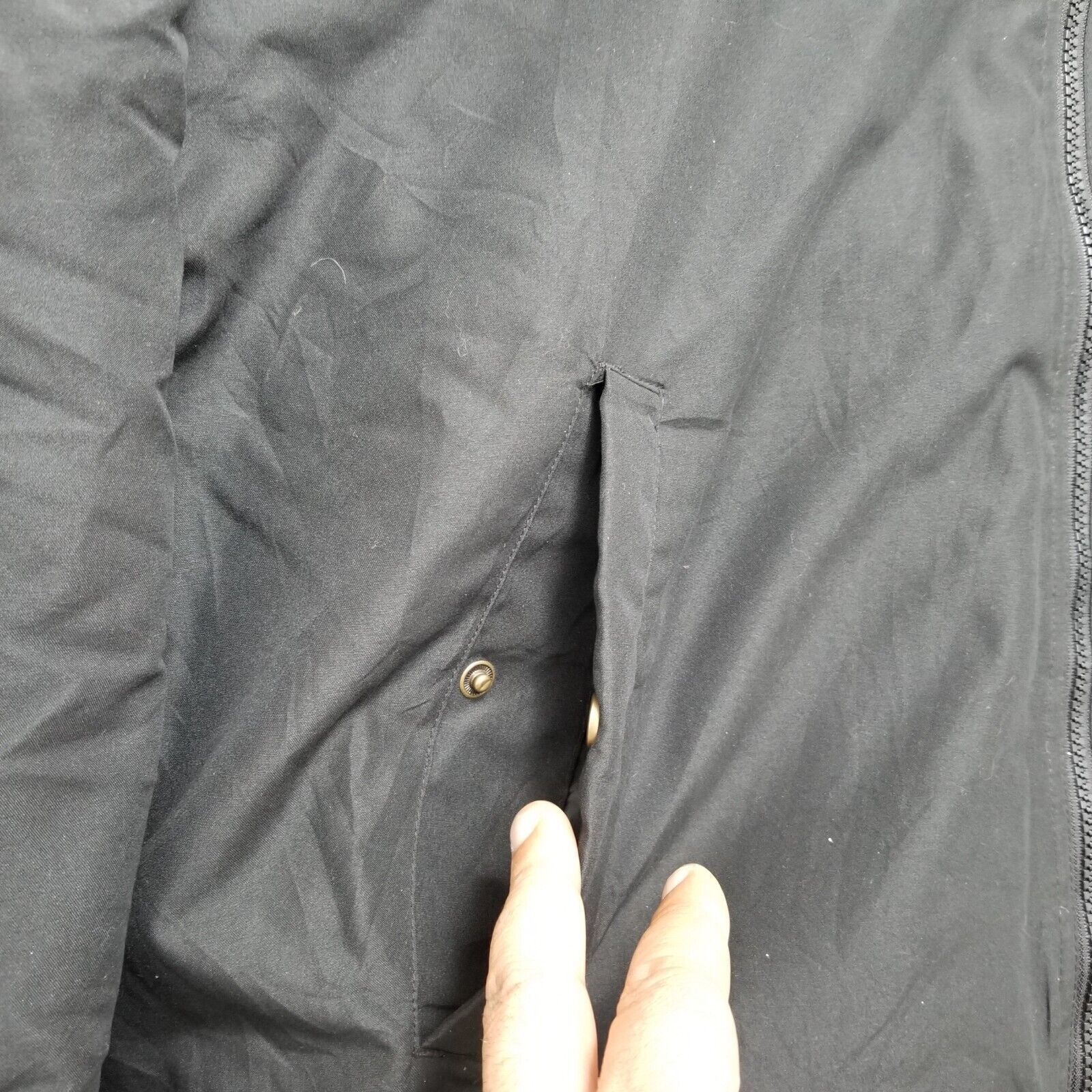 Other Baru Sports Jacket Mens XL Black Full Zip Pockets Size US XL / EU 56 / 4 - 8 Thumbnail