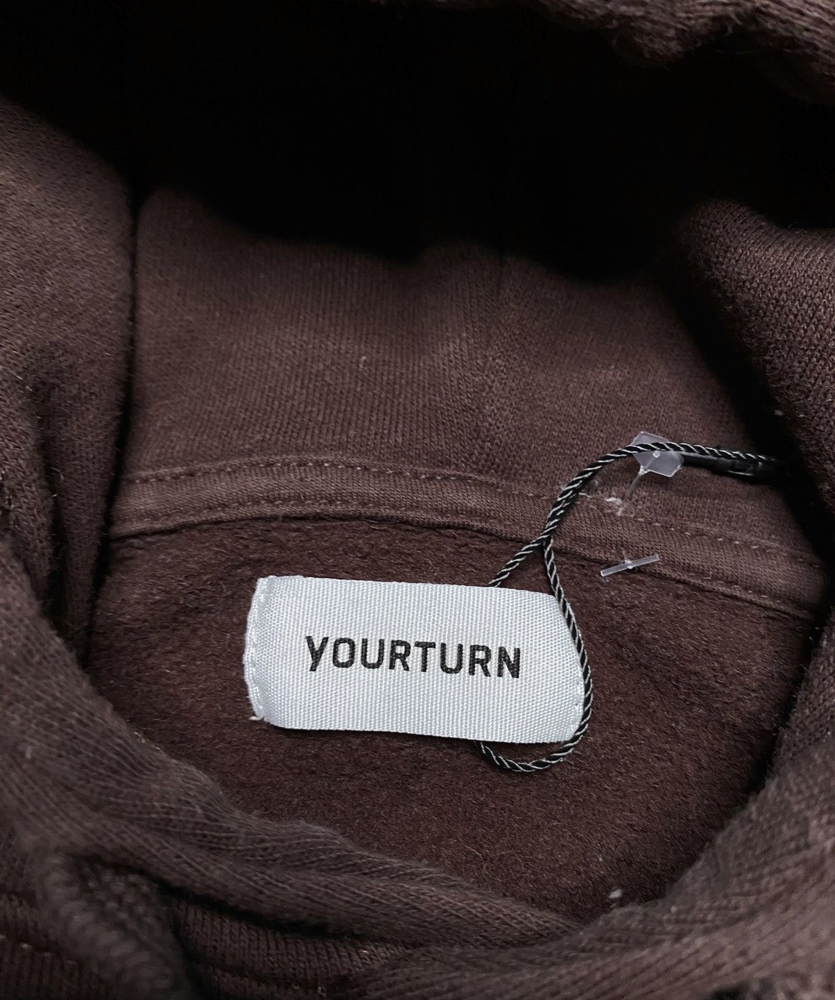 Vintage Vintage Brown Boxy Hoodie Sweatshirt Blank Basic Size US M / EU 48-50 / 2 - 6 Thumbnail