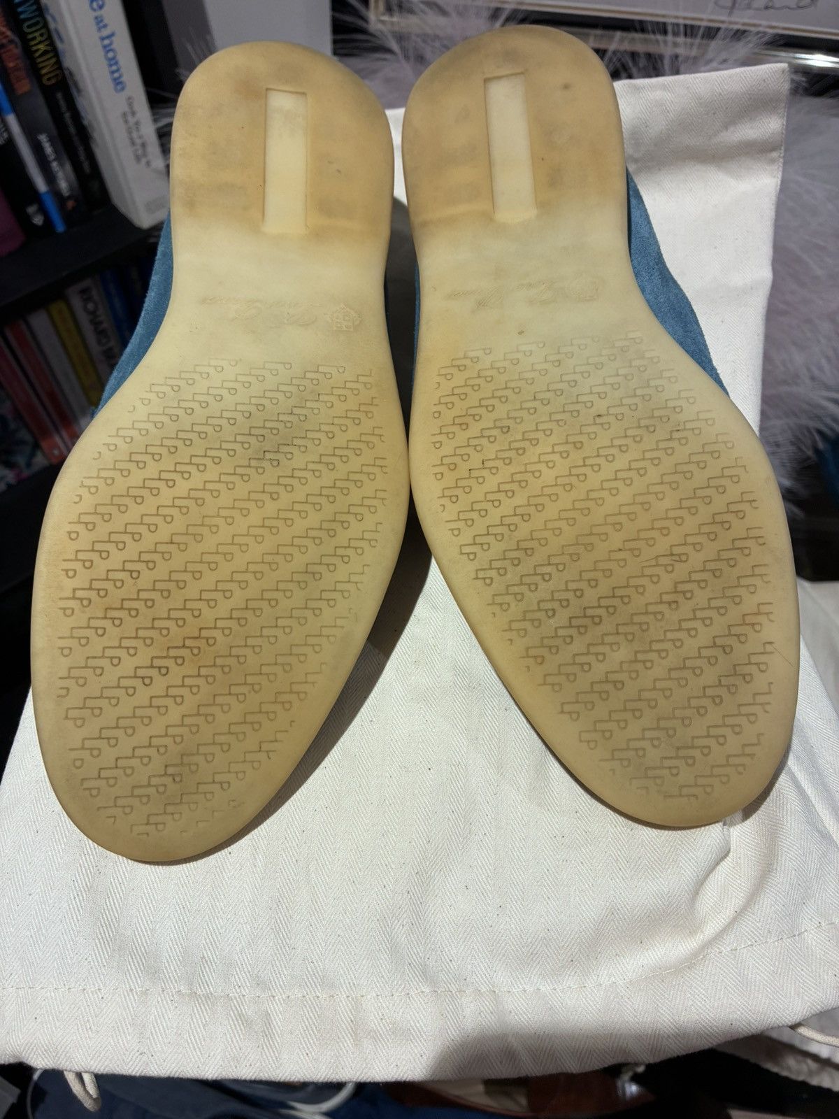 Loro Piana Loro piana light blue summer walk uk 7 eu 41 Size US 8 / EU 41 - 4 Thumbnail