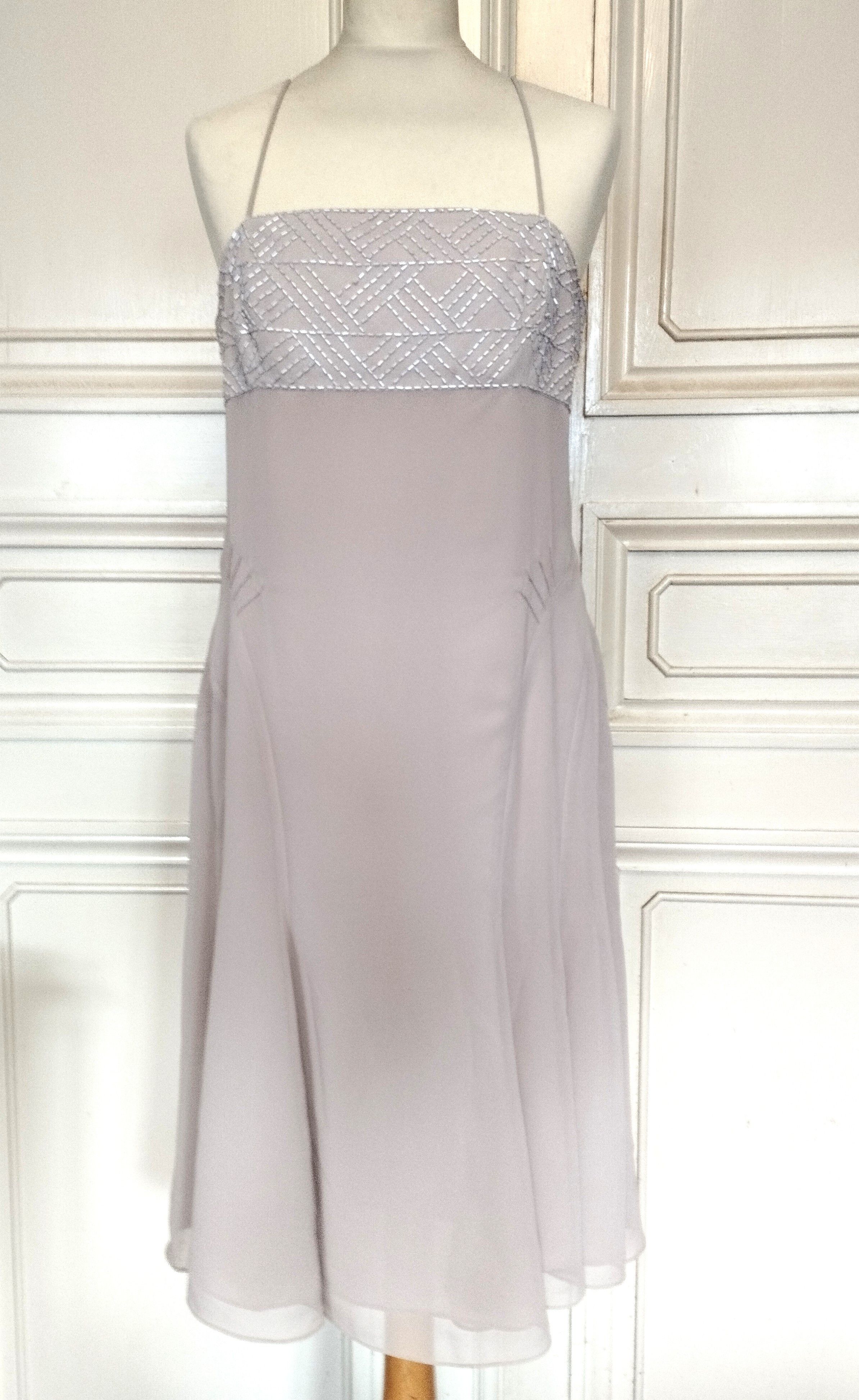 Designer Amanda Wakeley Robe Sculpturale Soirée Cérémonie T XL/XXL Size XL / US 12-14 / IT 48-50 - 2 Thumbnail