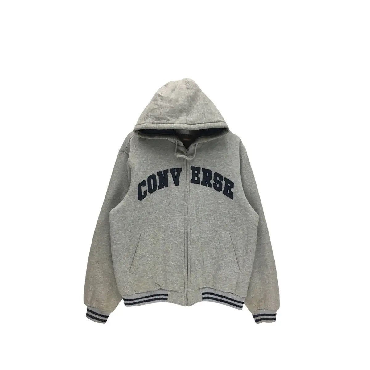 Vintage Converse Spellout Fullzipper Hoodie Jacket