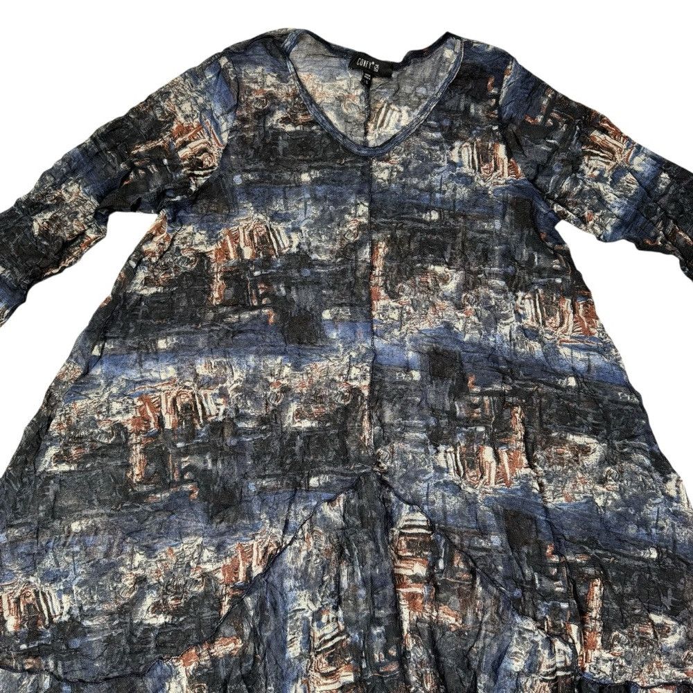 Other Comfy USA Sheer 3/4 Sleeve Cover Up Dress Size S Size S / US 4 / IT 40 - 6 Thumbnail