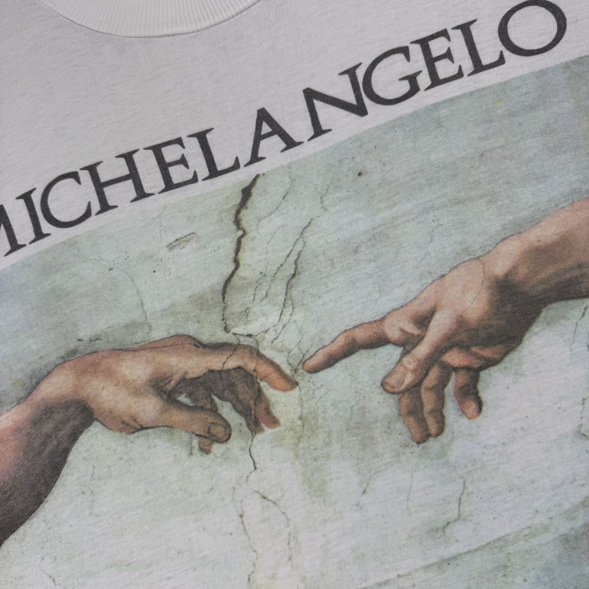 Vintage Vintage Art Michelangelo Cappelia Sistina Roma T-shirt Size US M / EU 48-50 / 2 - 7 Thumbnail