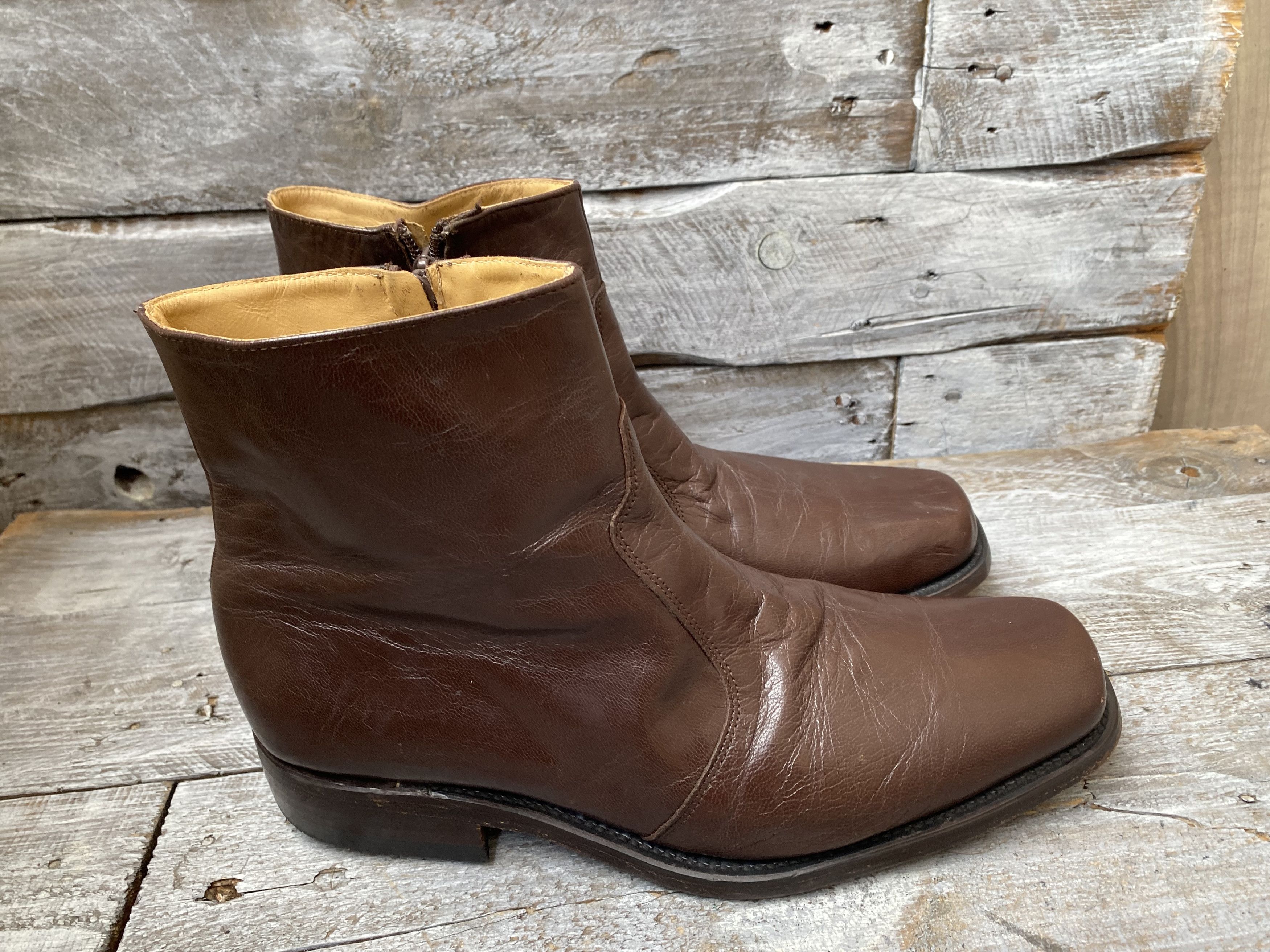 Crockett & Jones Crockett and jones brown leather boots sz42 Size US 9 / EU 42 - 8 Thumbnail