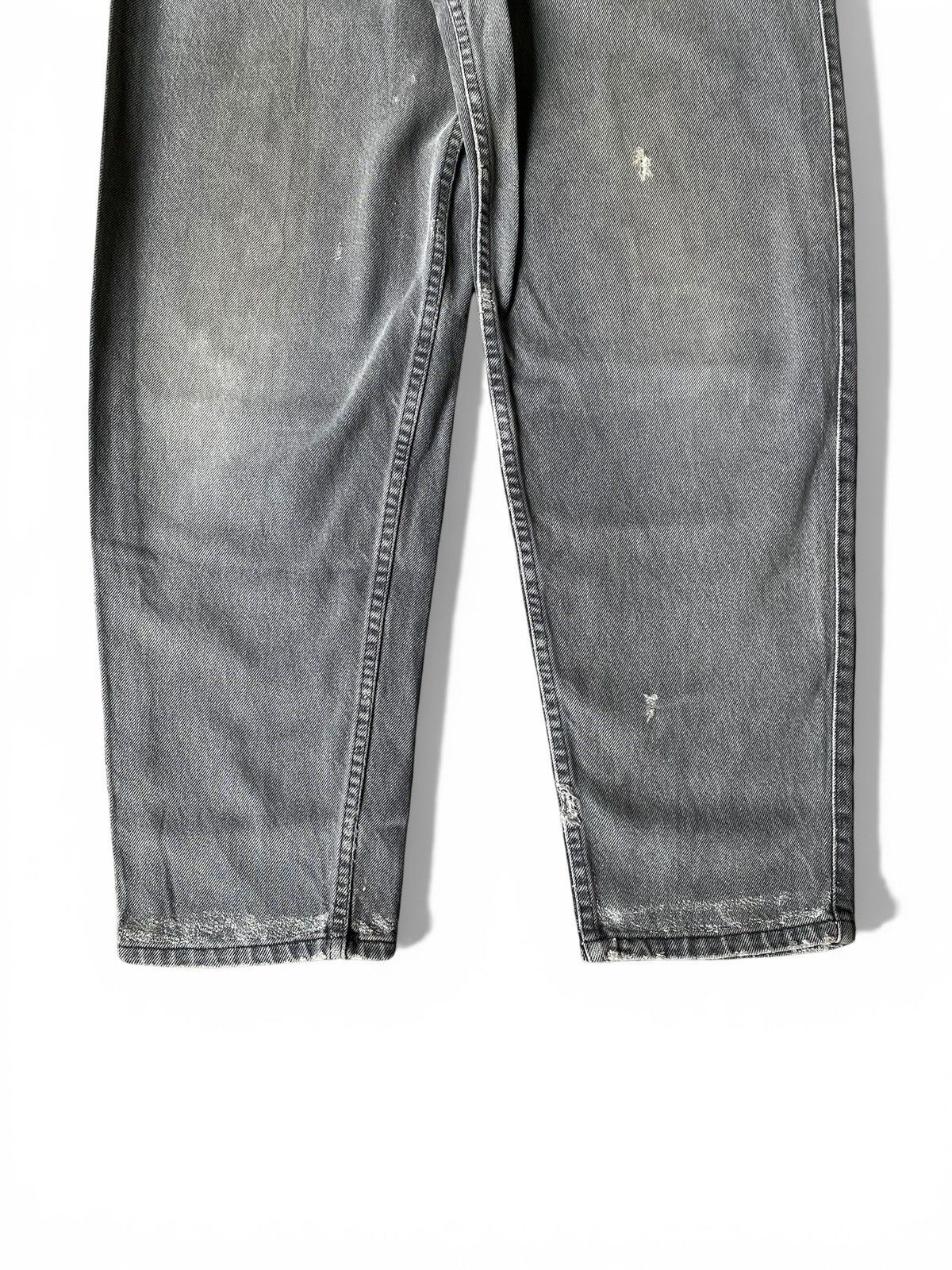 Levi's Vintage 1990’s Baggy Levis Silvertab Purple Tag Black Wash Size US 29 - 3 Thumbnail
