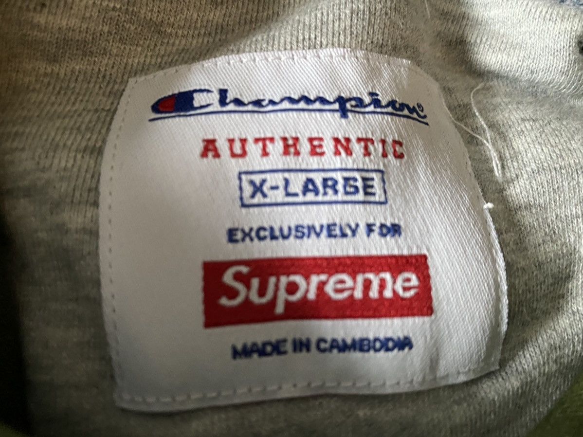 Supreme Olive hoodie XL Size US XL / EU 56 / 4 - 6 Thumbnail