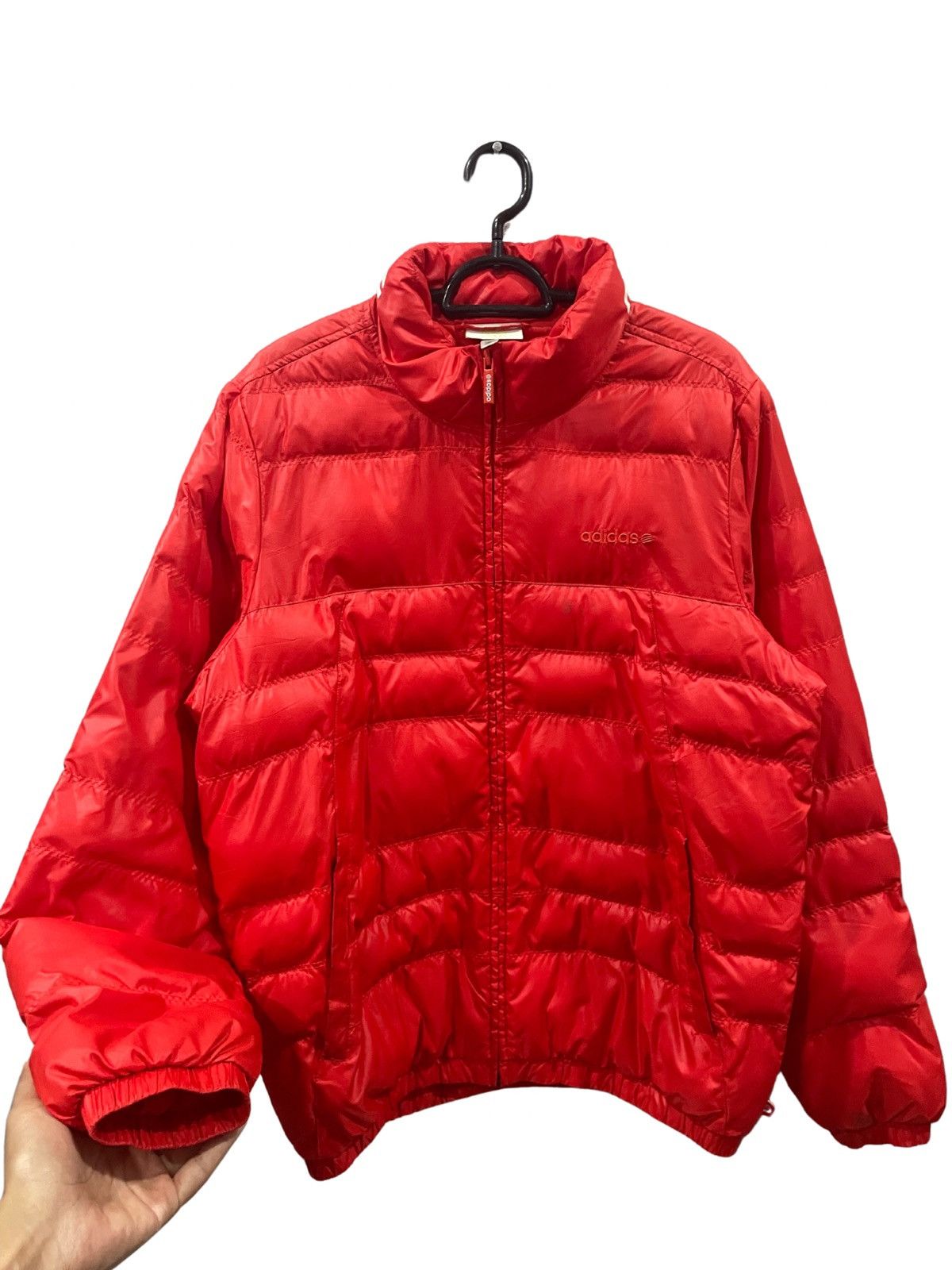 Adidas × Vintage 🔥🔥Adidas heavy puffer men’s jacket red🔥🔥 Size US L / EU 52-54 / 3 - 2 Thumbnail