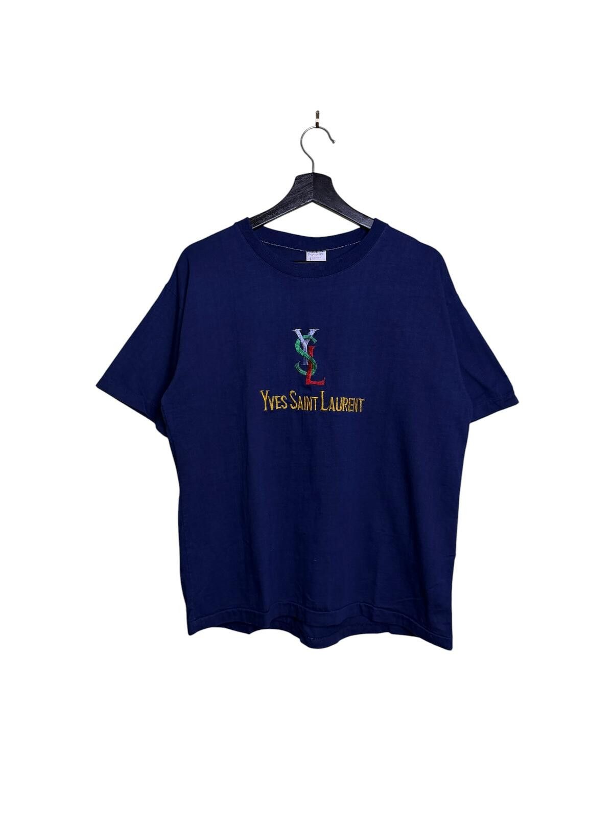 Streetwear × Yves Saint Laurent Vintage Yves Saint Laurent Flock