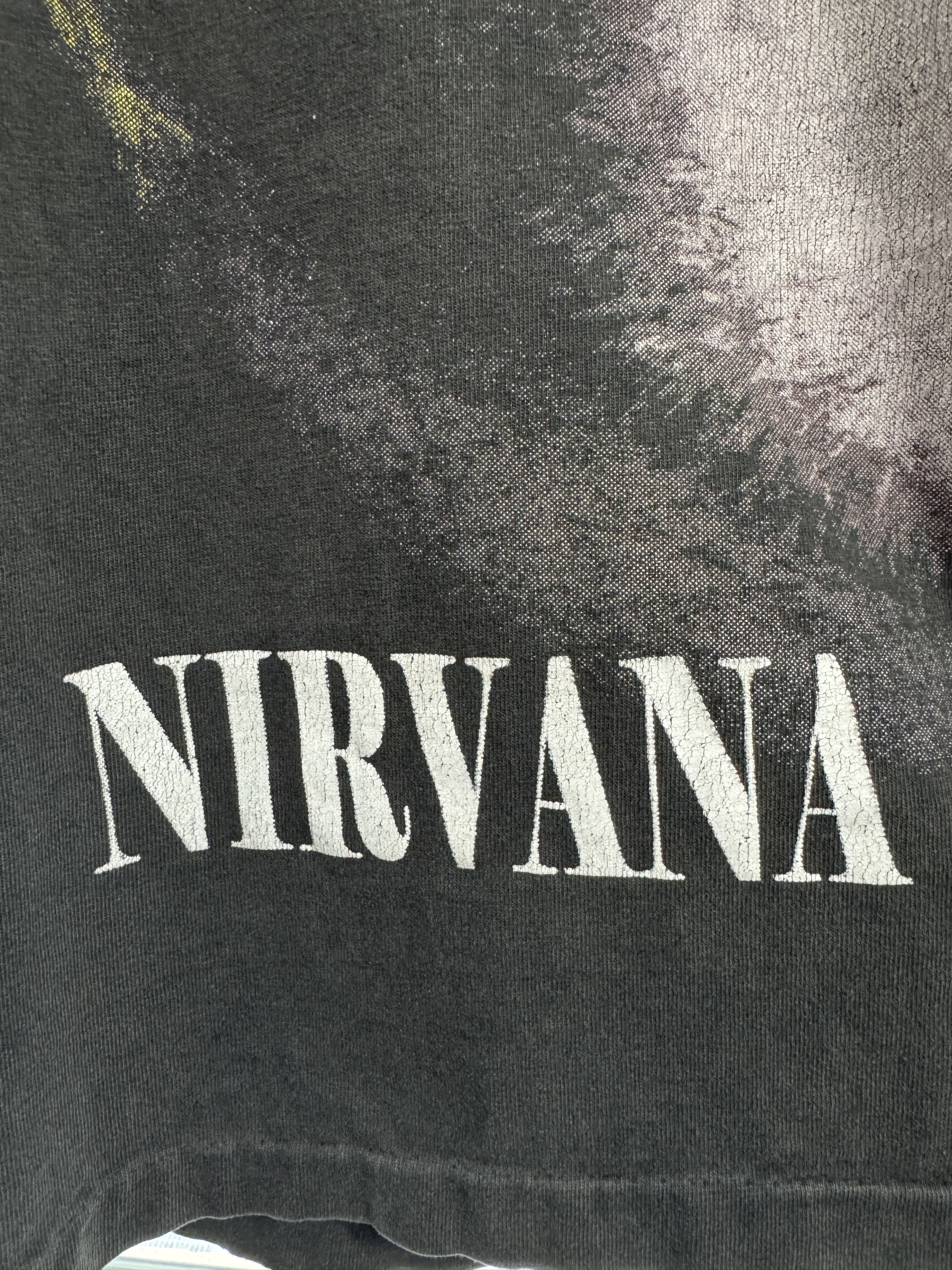 Band Tees Vintage 90s Nirvana Kurt Cobain Memorial Cut Off Tshirt Size US L / EU 52-54 / 3 - 4 Thumbnail