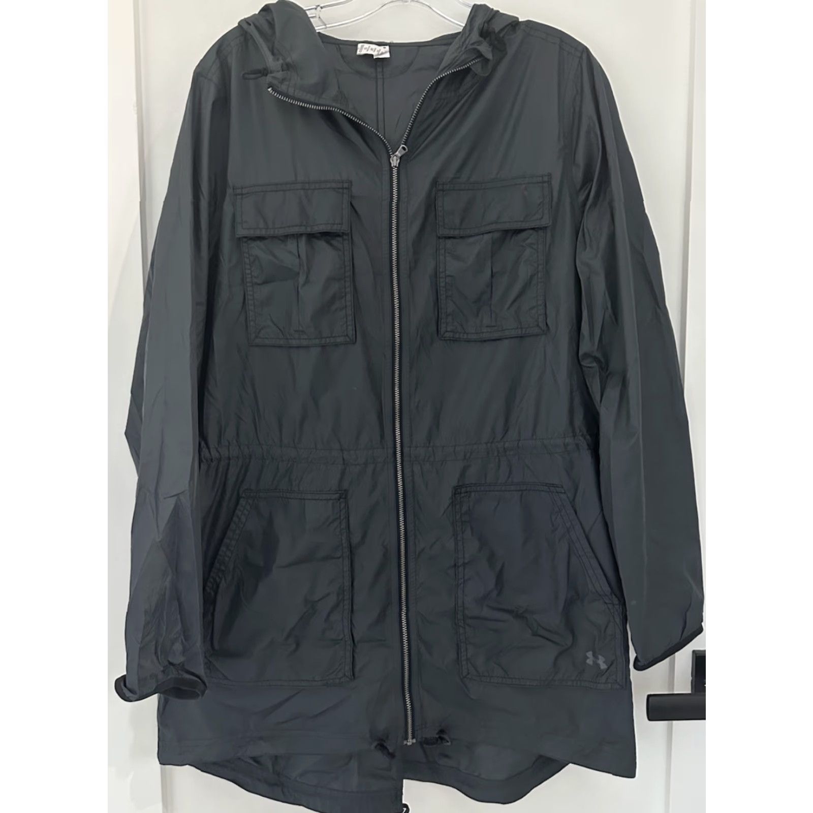 Under Armour Under Armour Women Impasse Trail Long Jacket Windbreaker Size M Size M / US 6-8 / IT 42-44 - 2 Thumbnail