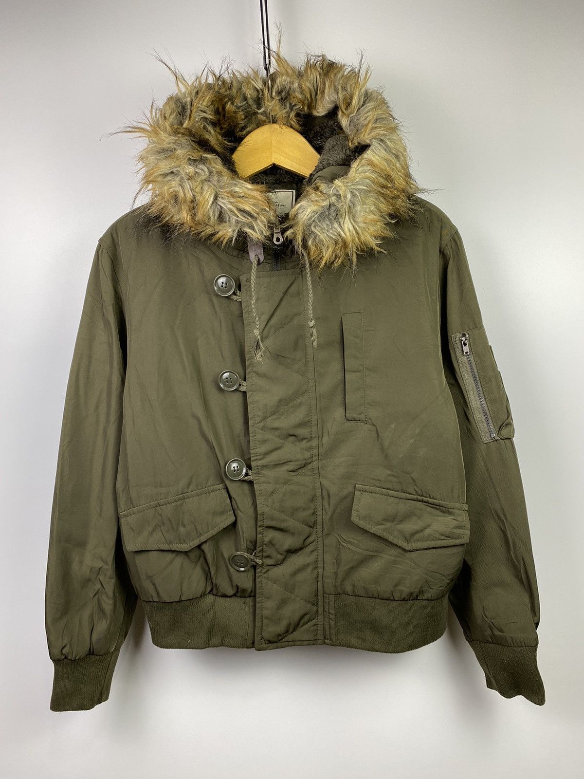 Le Grande Bleu (L.G.B.) Fur jacket winter sesh bliatorm japan ifsixwasnine lgb style Size US M / EU 48-50 / 2 - 10 Thumbnail