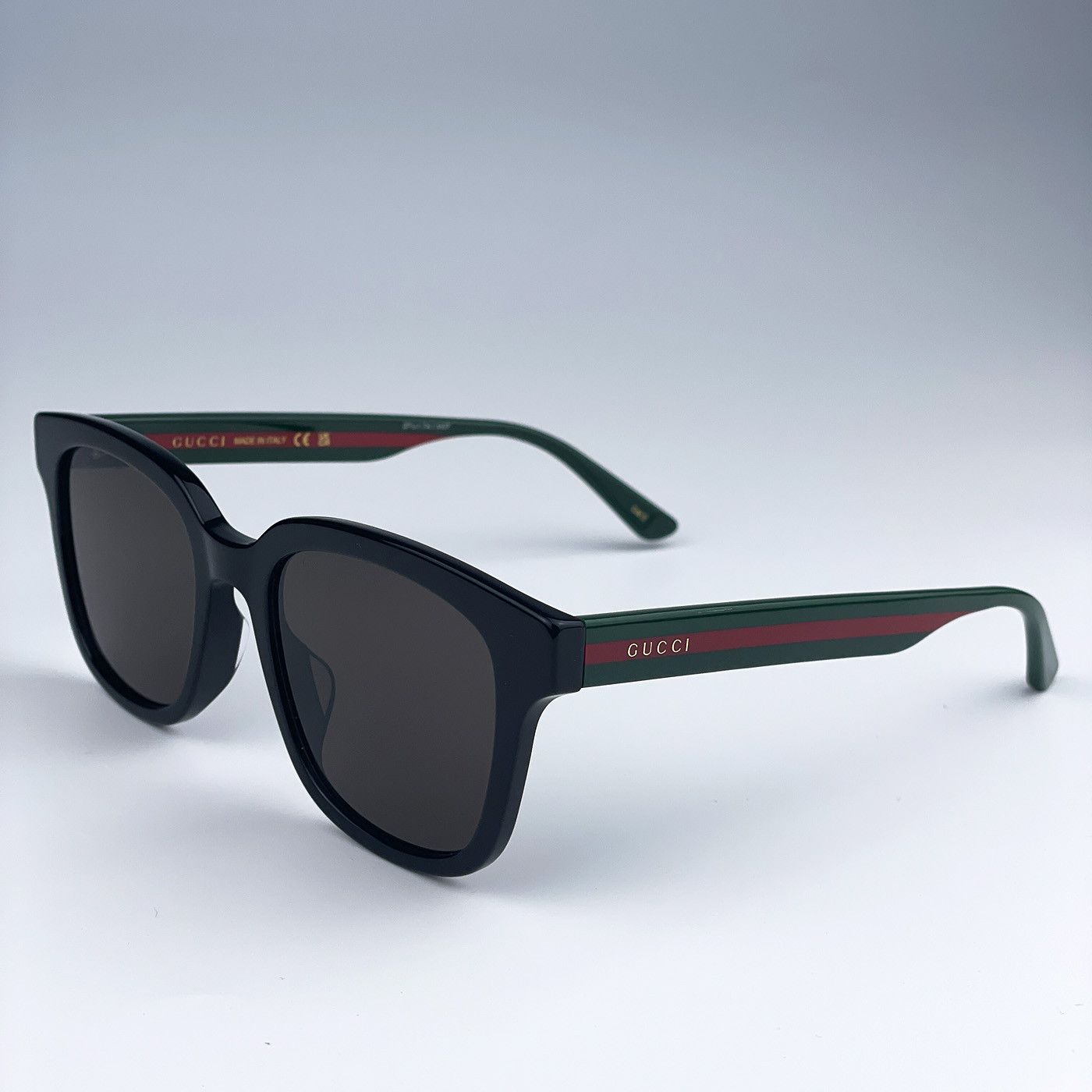 Gucci NEW Gucci GG0847SK 001 Grey Square Unisex Sunglasses Size ONE SIZE - 7 Thumbnail