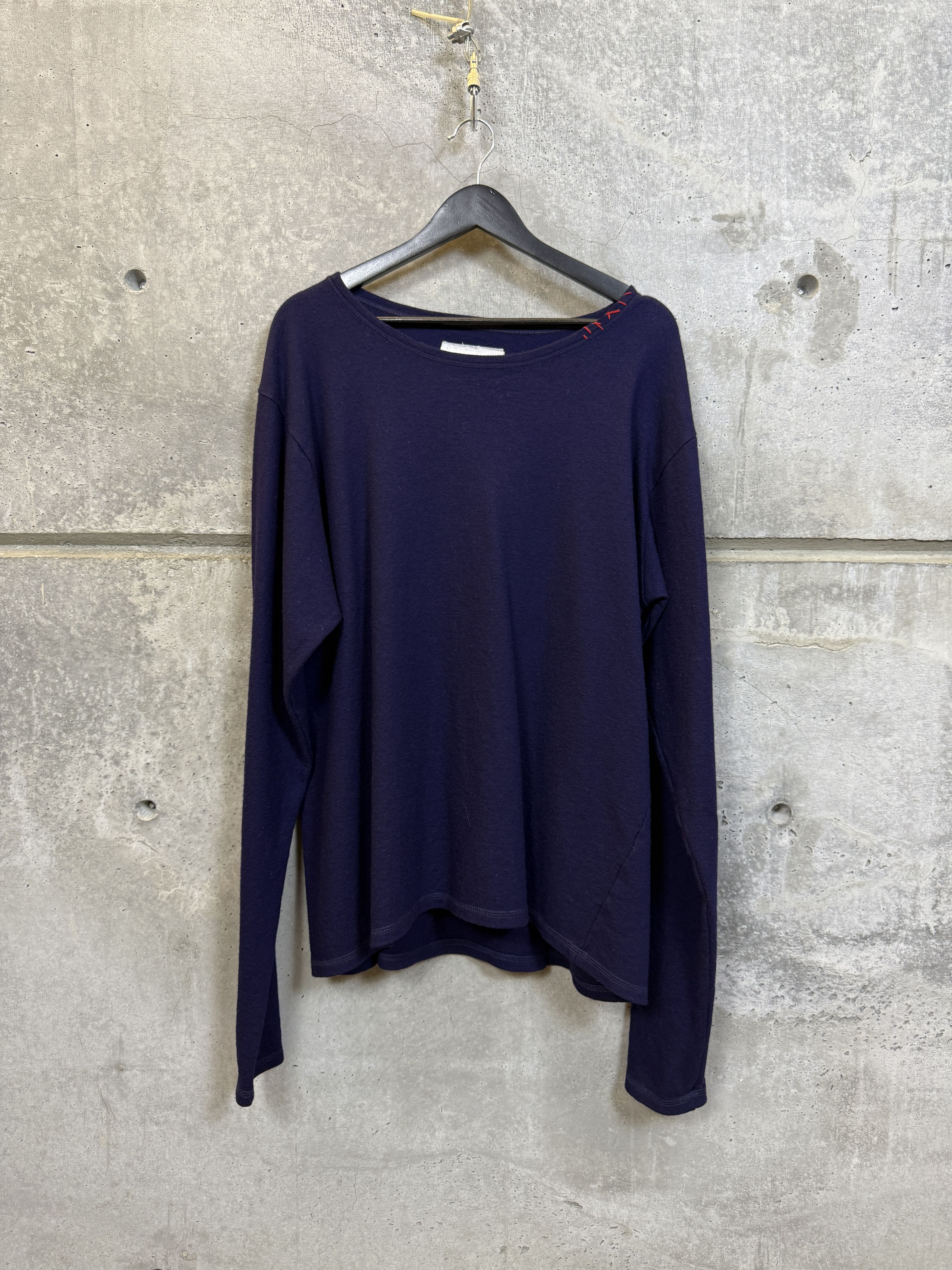 Greg Lauren Greg Lauren SAMPLE Wool Long Sleeve Crewneck Sweater Size US L / EU 52-54 / 3 - 1 Thumbnail