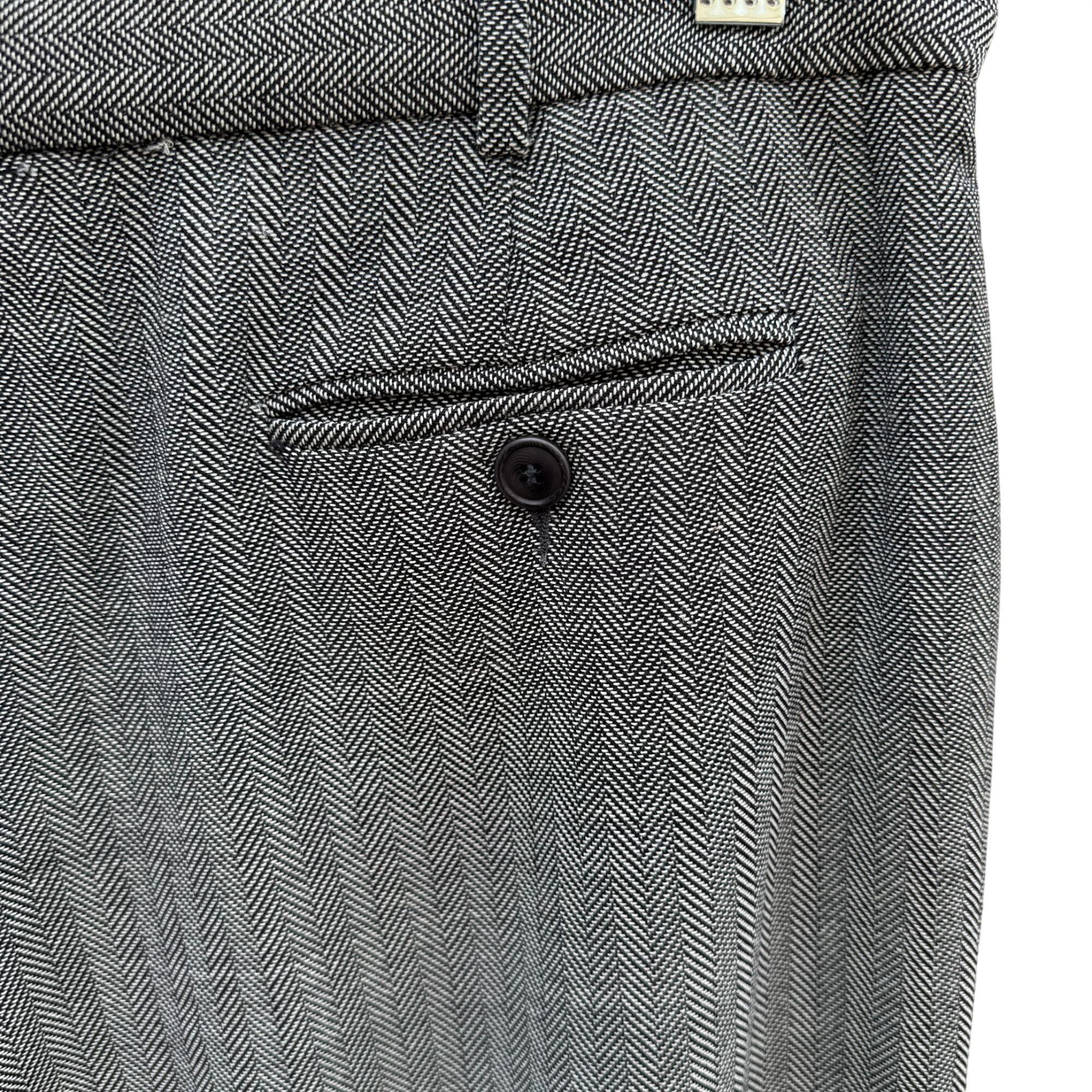 Armani Collezioni Armani Collezioni Vintage Womens Herringbone Italian Wool Dr Size 36" / US 14 / IT 50 - 5 Thumbnail