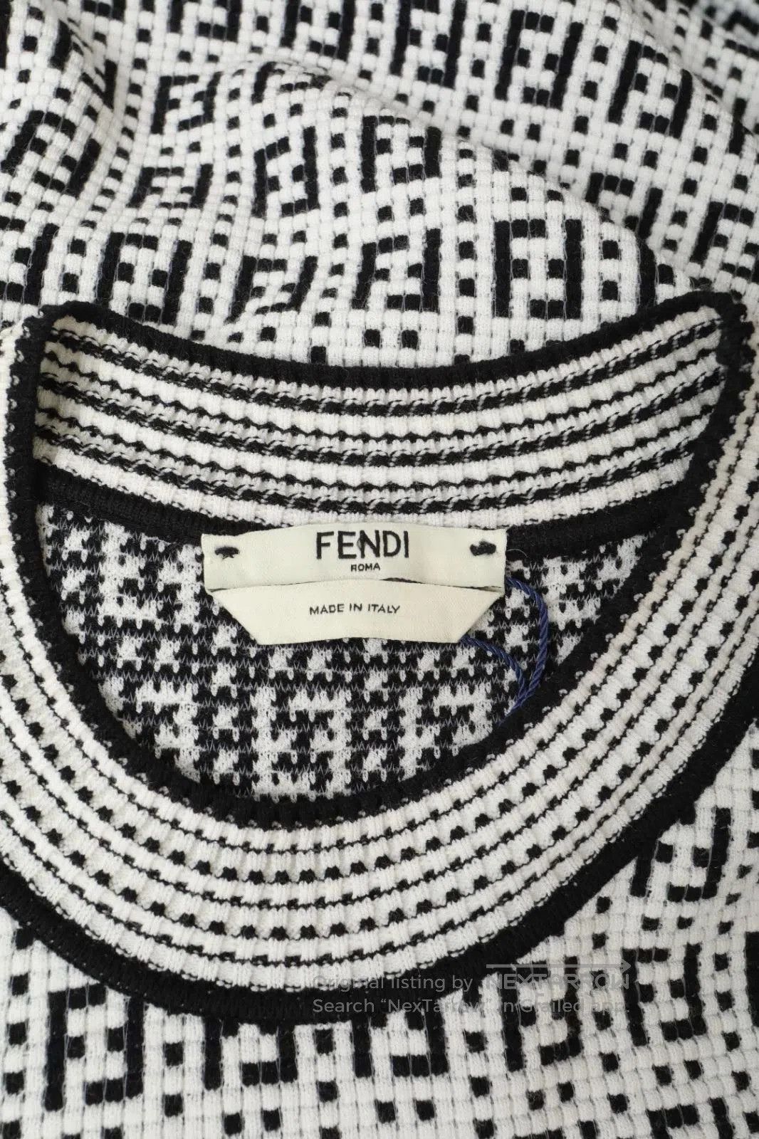 Fendi fendi short-sleeve printed dress. Size US 32 / EU 48 - 6 Thumbnail