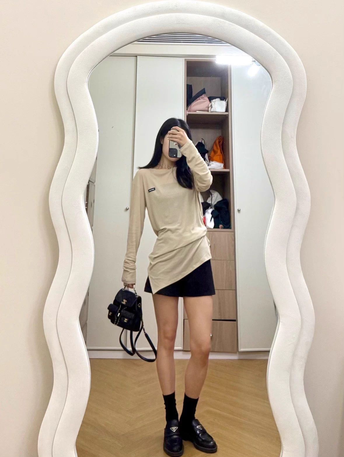 Miu Miu Miu Miu small logo yellow LS tee M Size M / US 6-8 / IT 42-44 - 6 Thumbnail