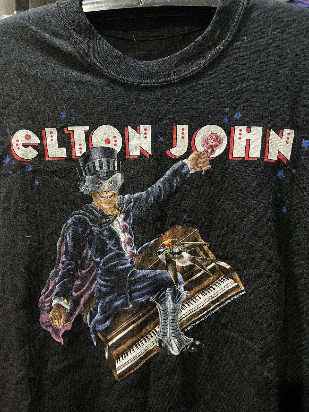 Band Tees Elton John Tour Tee 2009s Size US L / EU 52-54 / 3 - 3 Thumbnail
