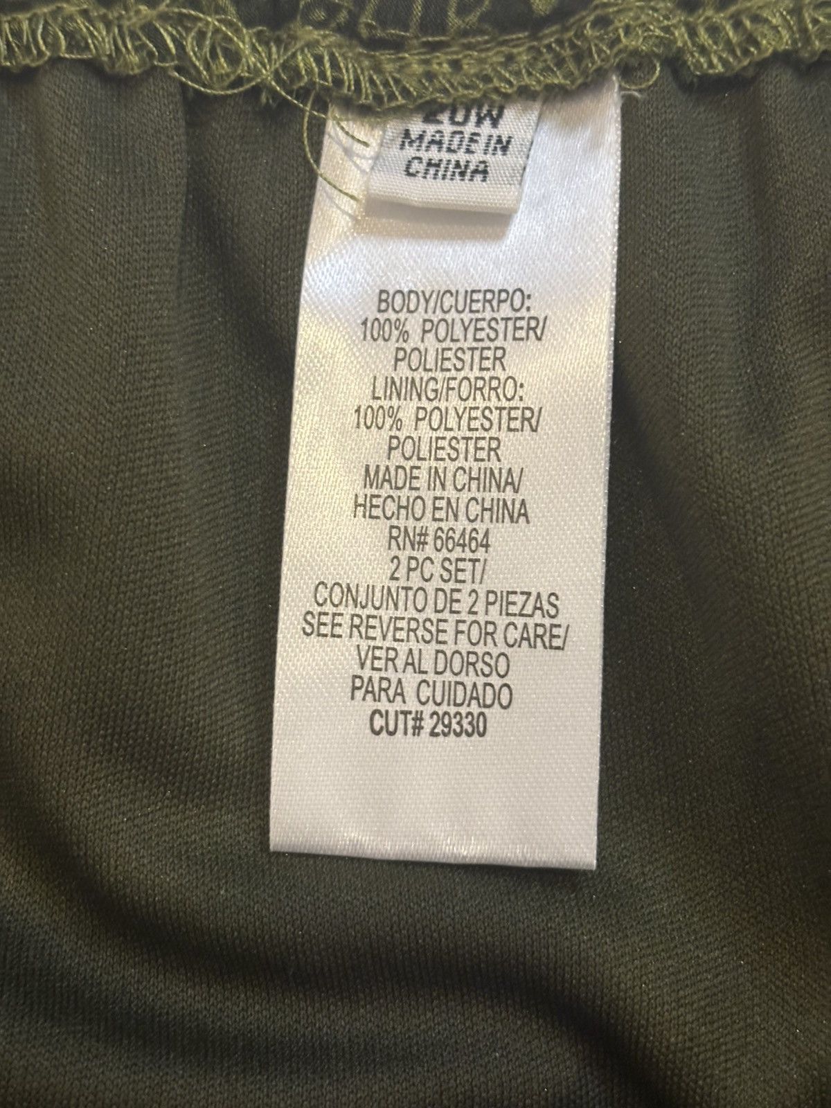Other Olive long Skirt.ws4832 Size 38" / US 16 / IT 52 - 10 Thumbnail