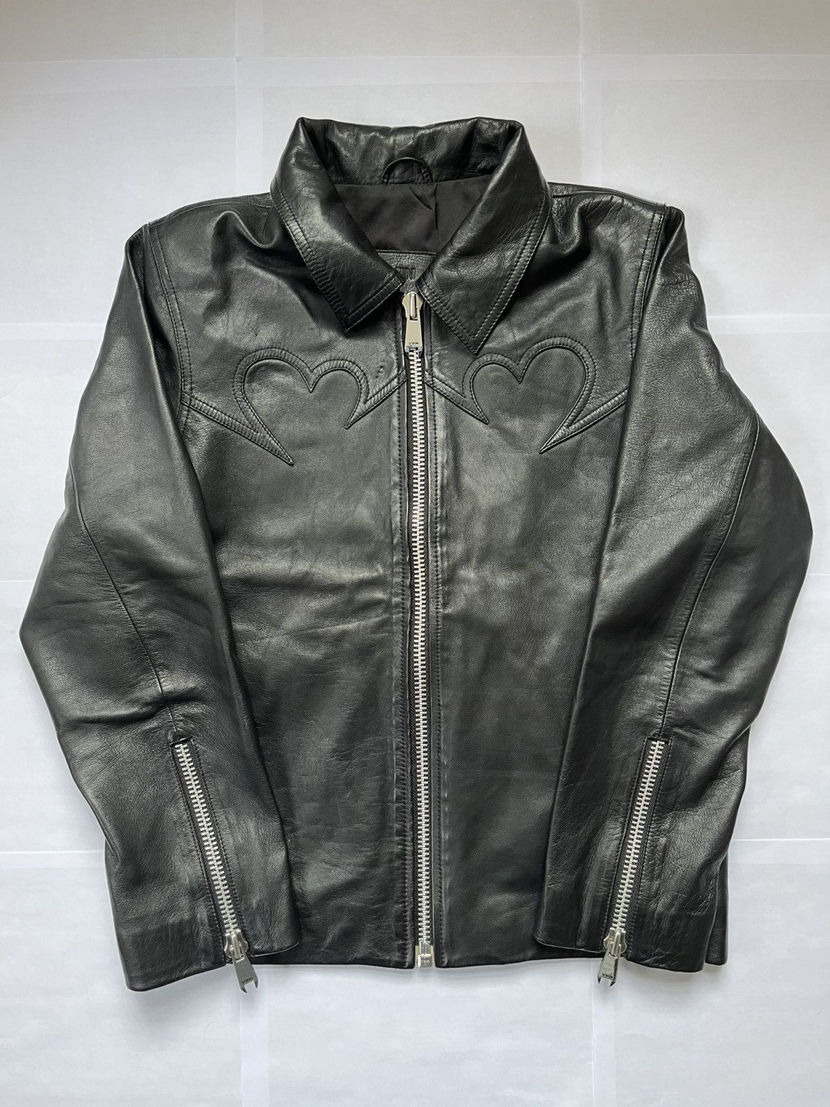 Other Vain Cornea Leather Jacket Size US S / EU 44-46 / 1 - 1 Thumbnail