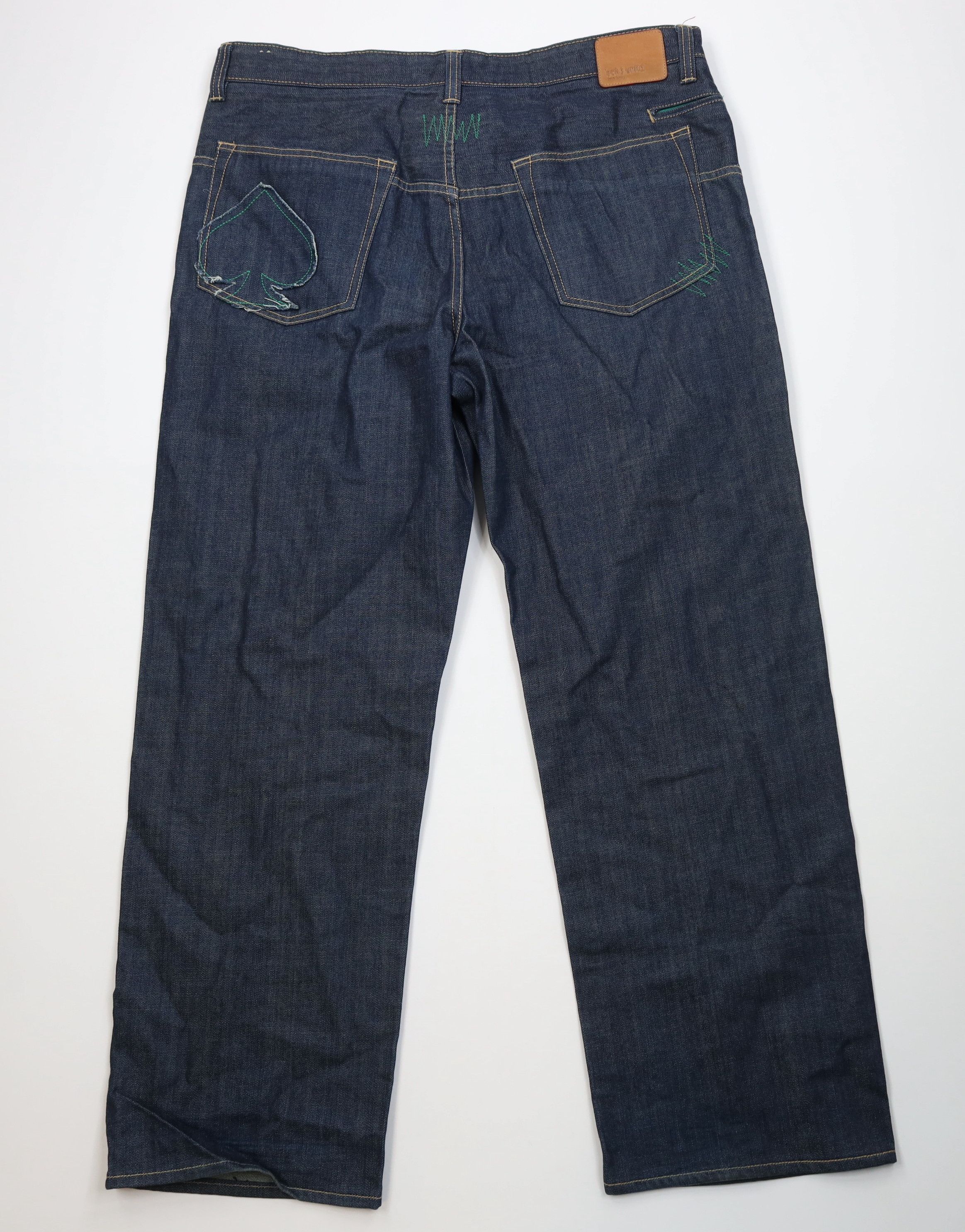 Vintage Vintage Y2K Enyce Spade Baggy Fit Wide Leg Denim Jeans Blue Size US 40 / EU 56 - 9 Thumbnail