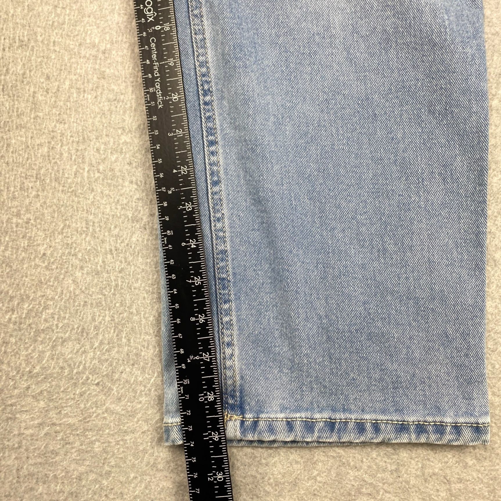 Essentials Amazon Essentials Jeans Mens 34X30 Blue Slim Straight Denim 5-Pocket Regular Waist 34 Adult Mens Jeans Blue Stretch Distressed N/A Size US 34 / EU 50 - 7 Thumbnail