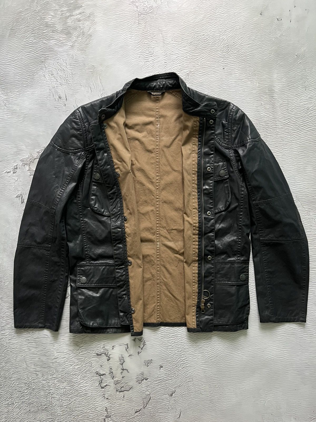 Barbour Barbour International Triumph Jacket Mens Waxed Cotton Size US L / EU 52-54 / 3 - 6 Thumbnail