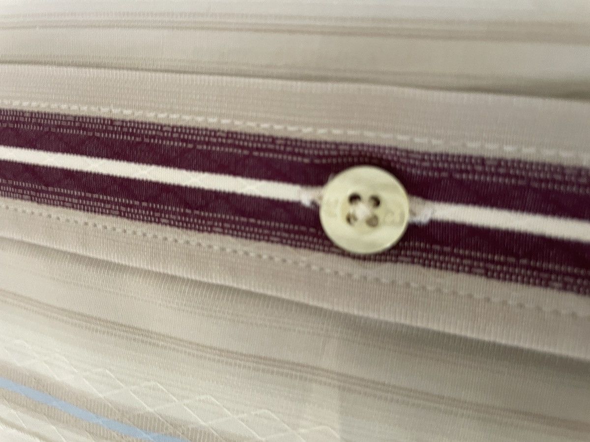 Paul Smith Striped Spread Collar FC contrast sleeve shirt Size US M / EU 48-50 / 2 - 8 Thumbnail