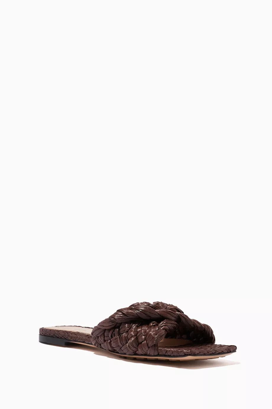 Bottega Veneta o1s1rm0925 Stretch Flat Slip On in Brown Size US 4 / IT 34 - 2 Thumbnail