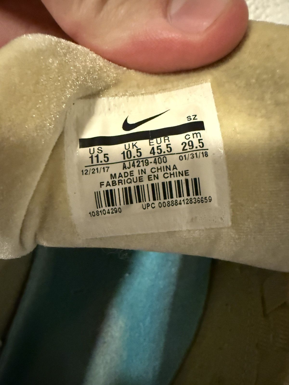 Nike Air max 97 sean wotherspoon Size US 11.5 / EU 44-45 - 4 Thumbnail