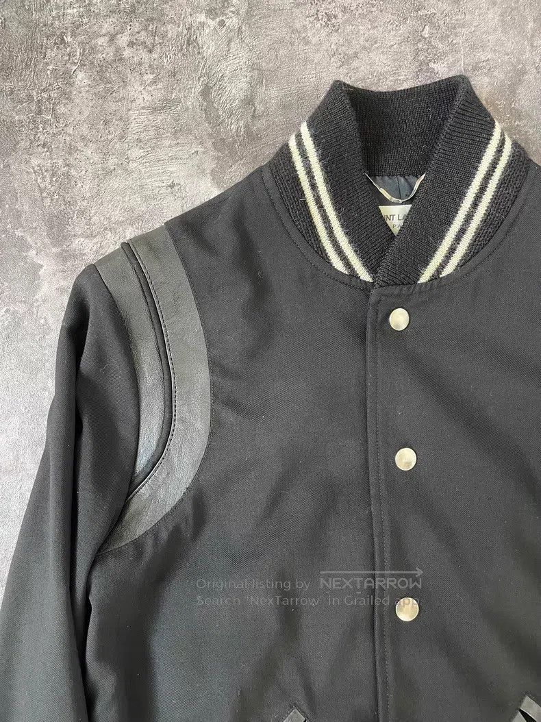 Saint Laurent Paris Saint Laurent Paris Black warrior patchwork lamb fur woole Size US XS / EU 42 / 0 - 4 Thumbnail