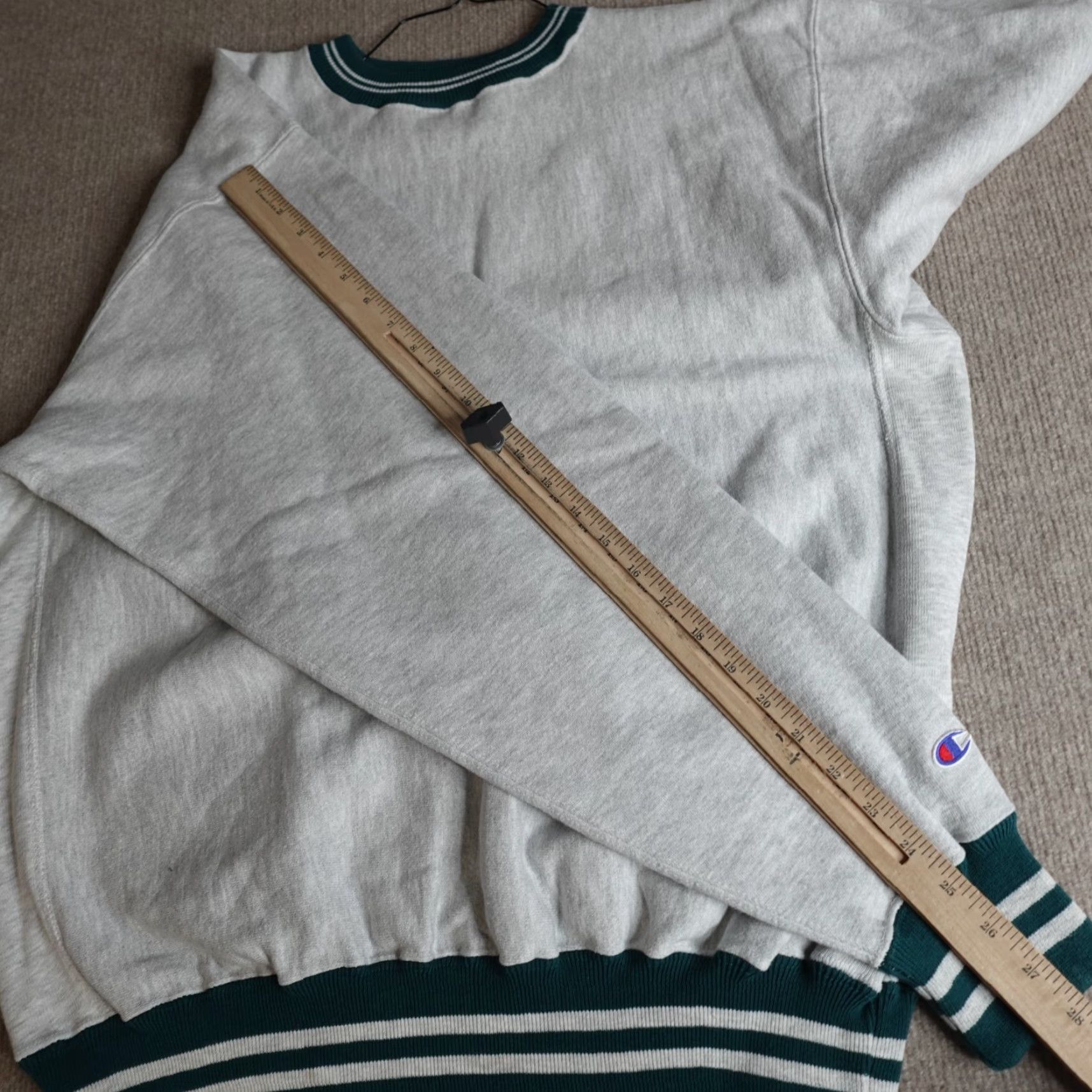 Champion VINTAGE Champion Reverse Weave Sweatshirt XL Gray Men Crew Neck Pullover Size US XL / EU 56 / 4 - 4 Thumbnail