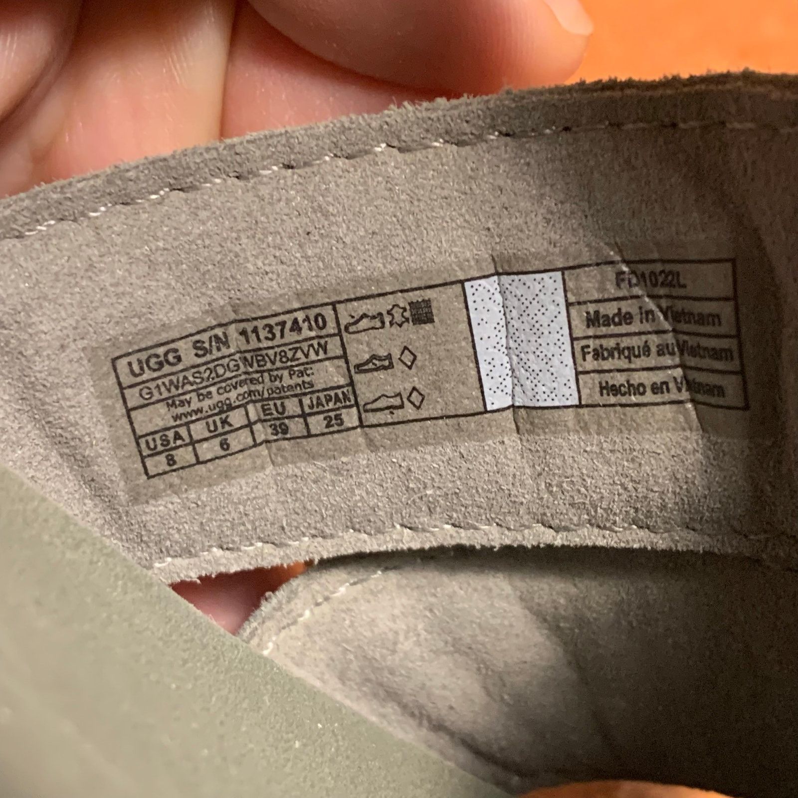 Ugg UGG Ashton Strappy Moss Green Nubuck Chunky Sandal Size 8 Size US 8 / IT 38 - 2 Thumbnail