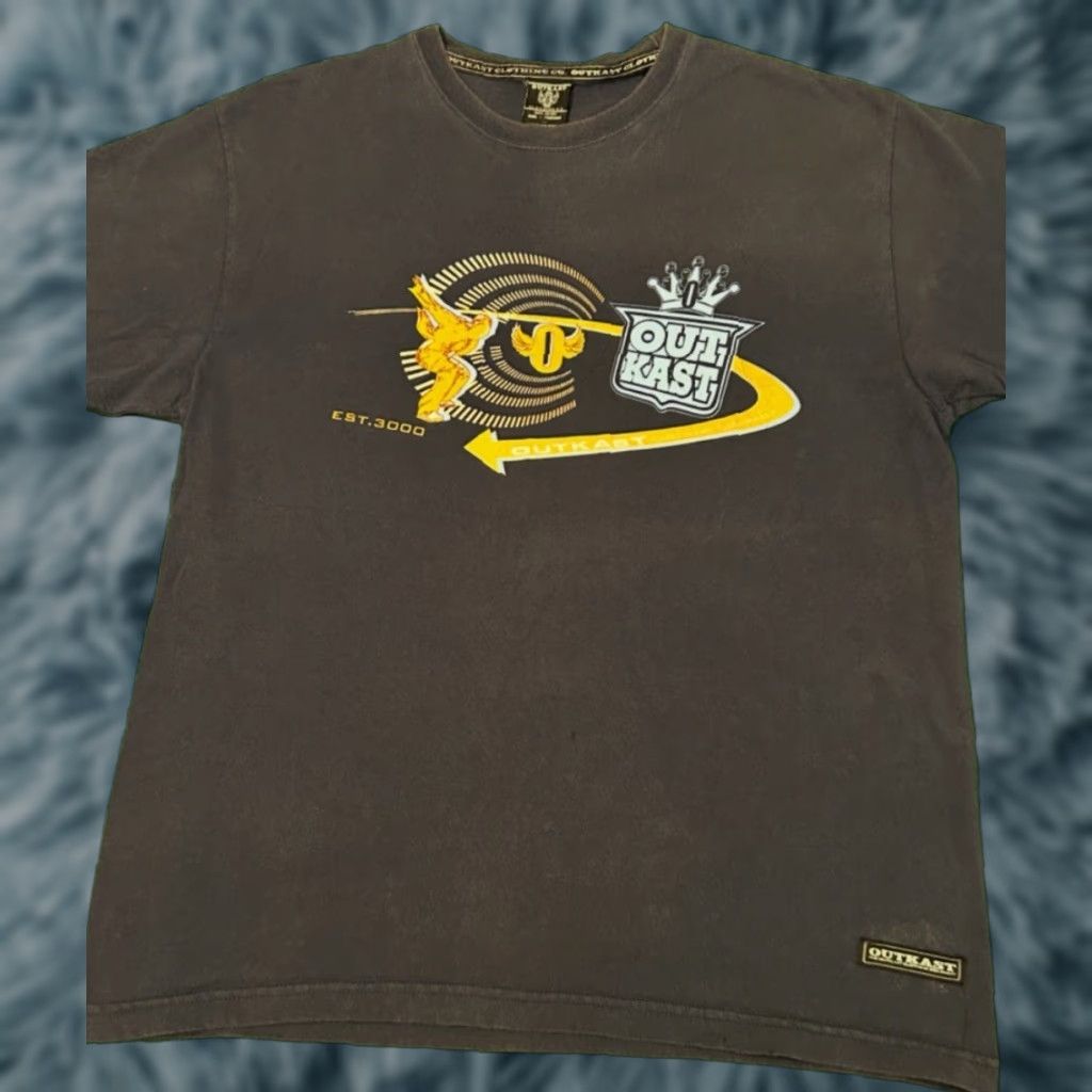 Vintage VINTAGE Outkast 3000 Hip Hop Shirt Mens XL Blue 90s Y2K VTG Atlanta Hip Hop Music 1990s 1999 T-Shirt Mens Size XL Size US XL / EU 56 / 4 - 1 Thumbnail