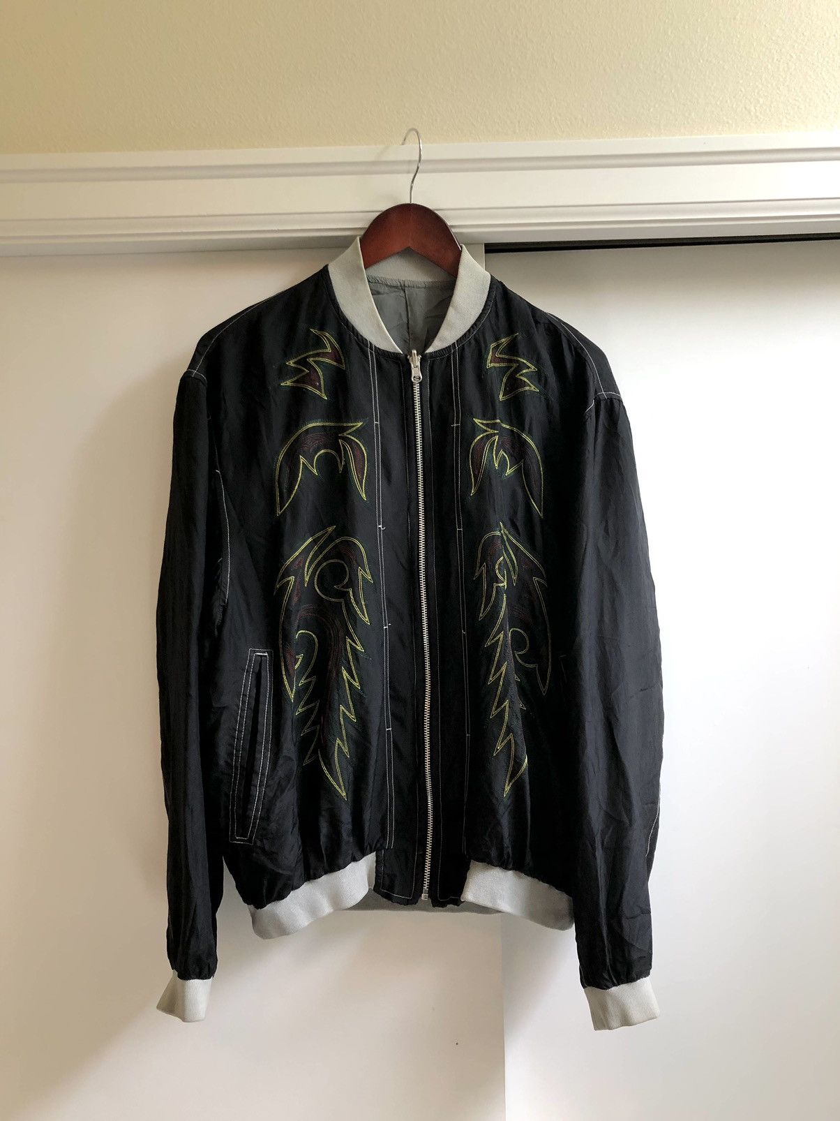 Toga Toga Virilis Archive Silk Bomber | Grailed