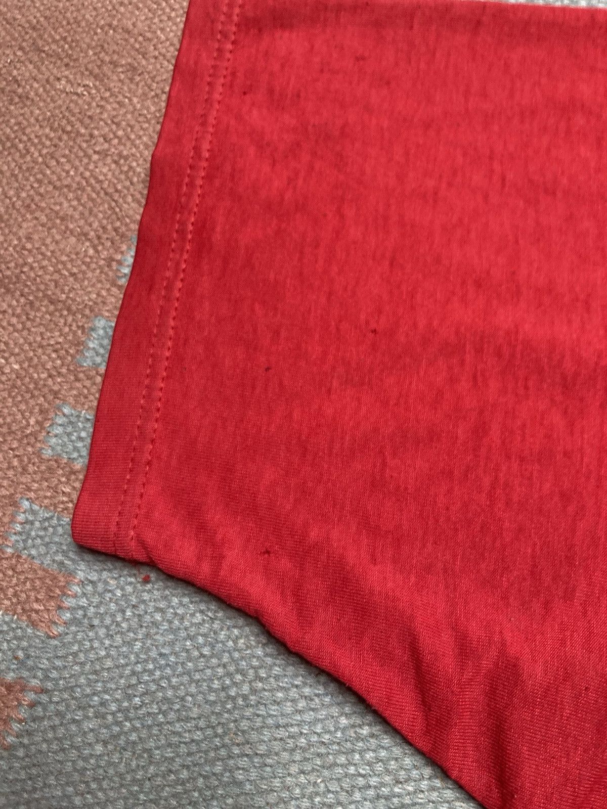 Fruit Of The Loom × Vintage t shirt Red Thunder michigan faded distressed paper thin XL Size US XL / EU 56 / 4 - 8 Thumbnail