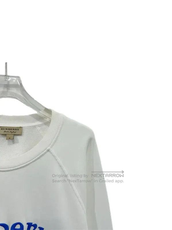 Burberry Burberry Women's Casual White Cotton Sweatshirt. Size M / US 6-8 / IT 42-44 - 4 Thumbnail