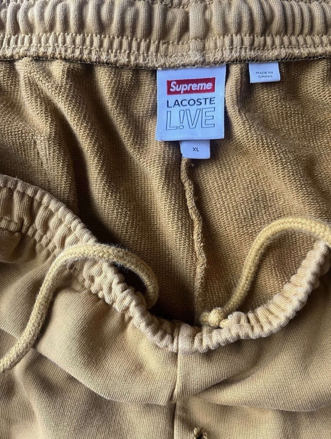 Lacoste × Supreme Supreme x Lacoste Logo Panel Hoodie Size US 38 / EU 54 - 2 Thumbnail