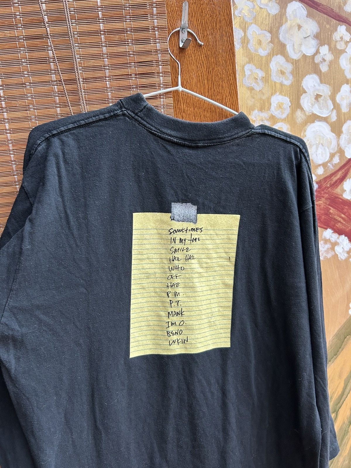 Band Tees Vintage 1996 Pearl Jam No Code European Tour Long Sleeve Tee Size US M / EU 48-50 / 2 - 4 Thumbnail