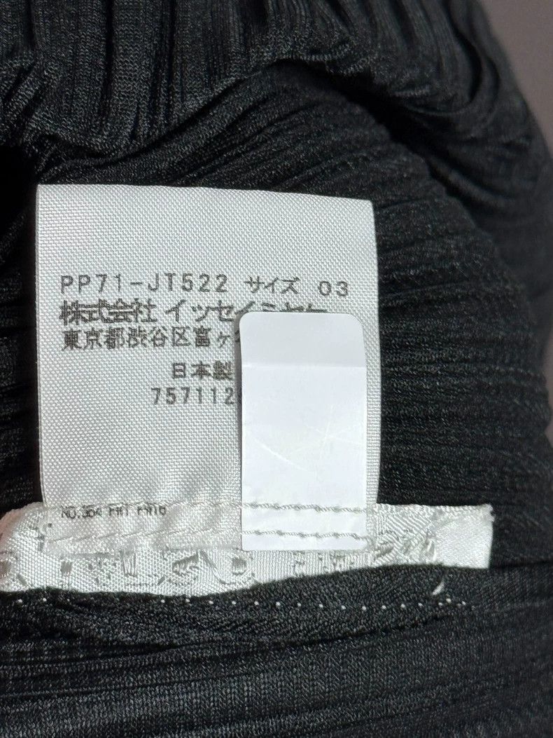 Issey Miyake Issey Miyake size:3 Black pleated round top Size S / US 4 / IT 40 - 4 Thumbnail