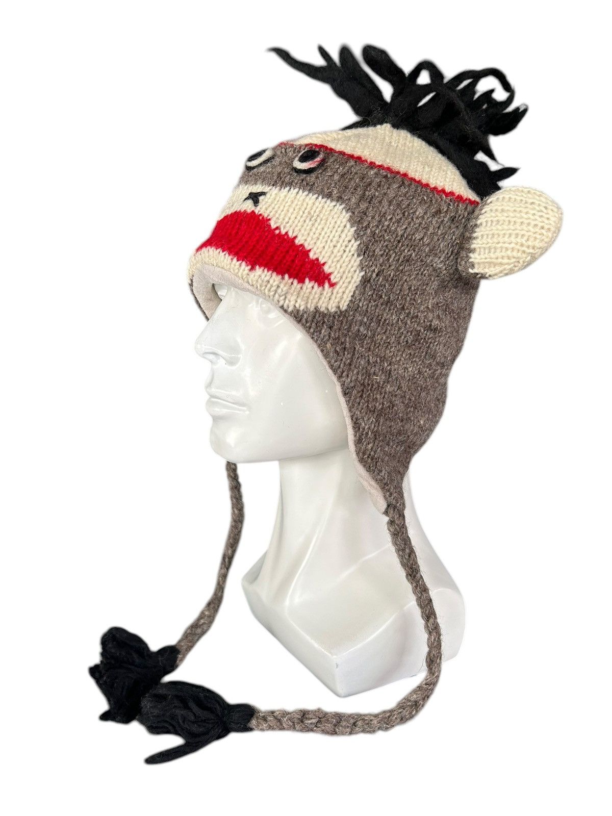 Kapital Amina 🔥🔥 Rare Crochet Knitted wool Beanie Hats ☠️☠️ Size ONE SIZE - 4 Thumbnail